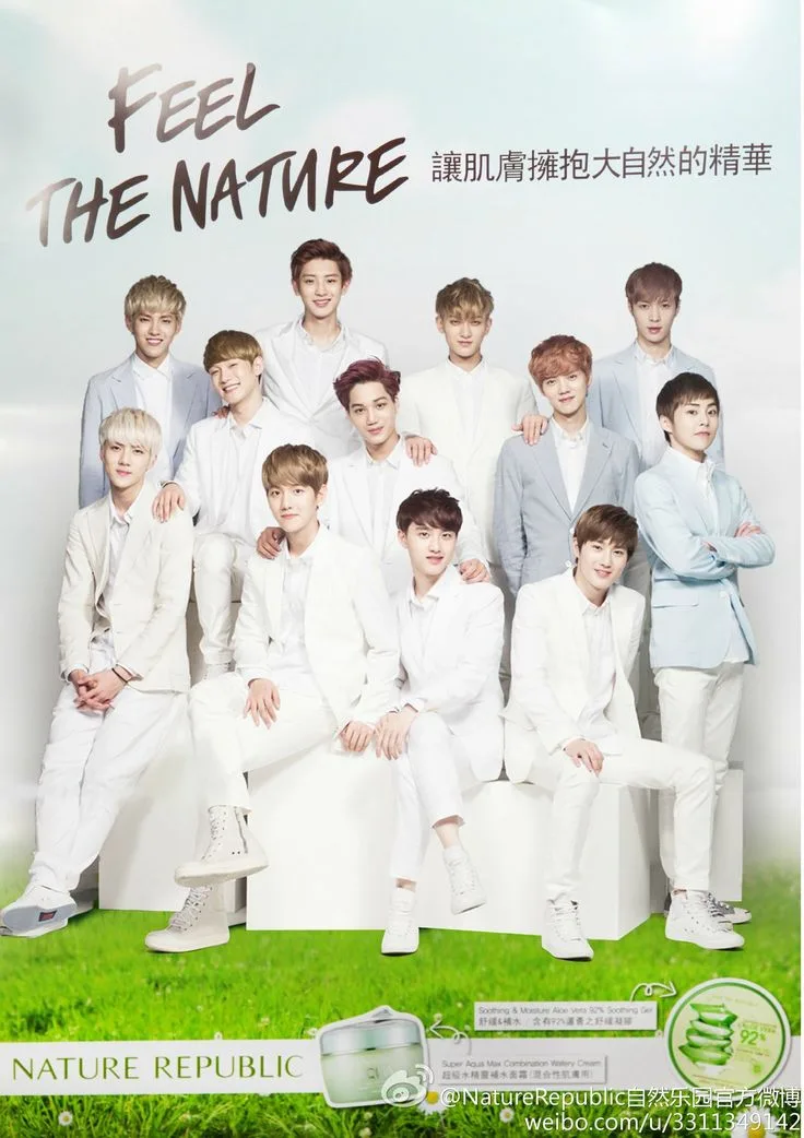 Nature Republic × EXO