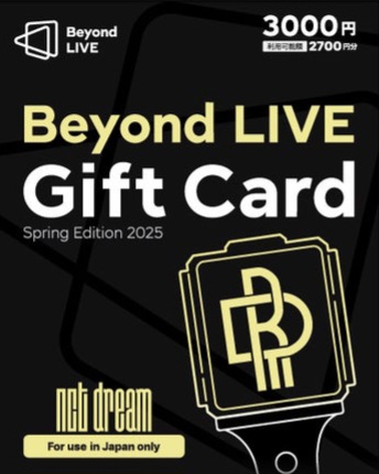 Beyond LIVE Gift Card