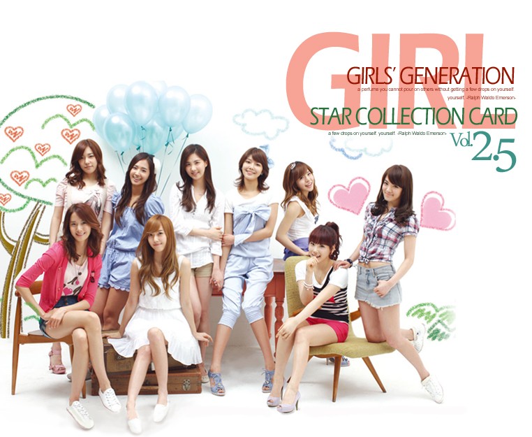 Girls' Generation Star Collection Cards