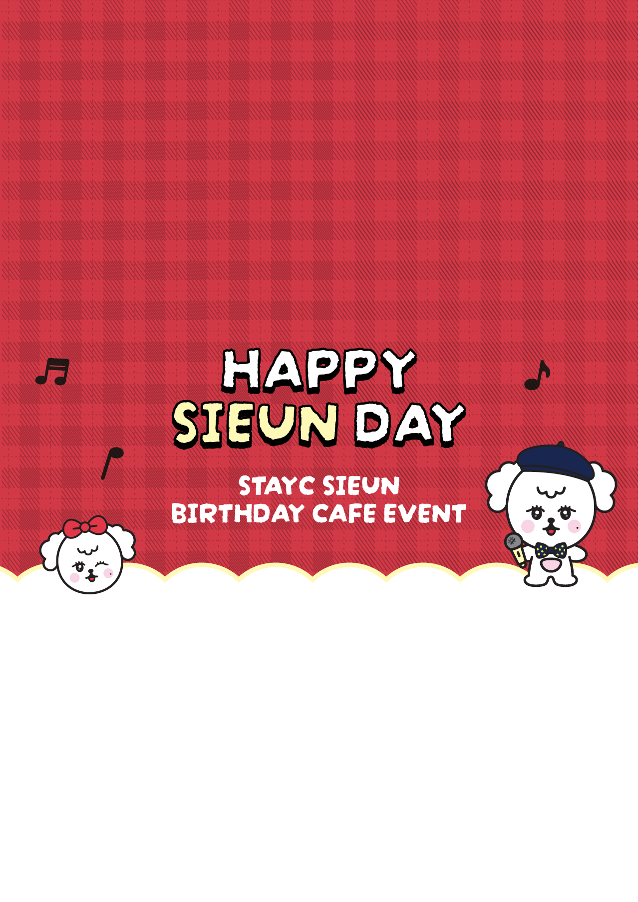SIEUN Birthday Cafe Event