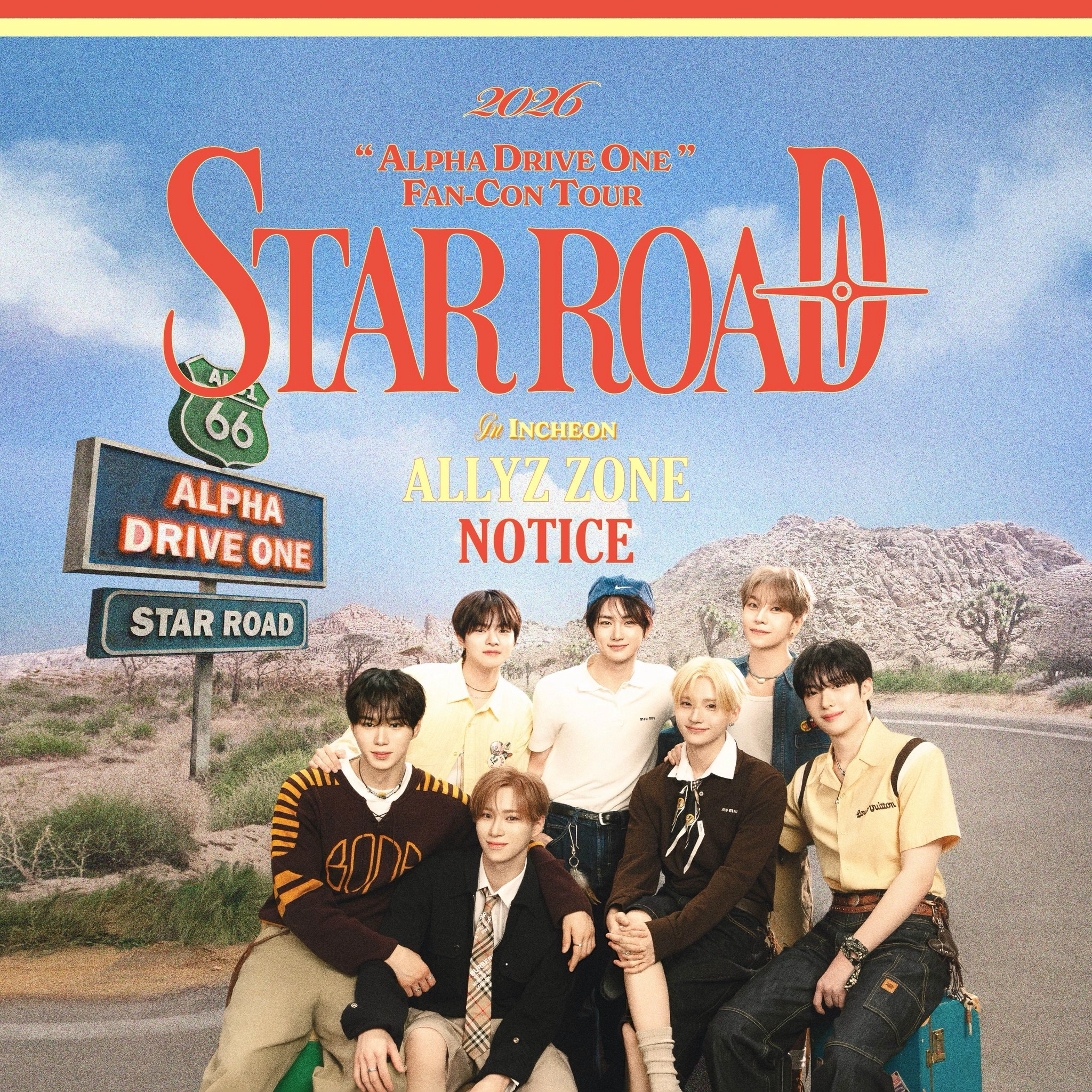 2026 ALPHA DRIVE ONE FAN-CON TOUR [STAR ROAD]