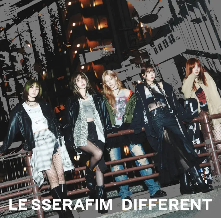 LE SSERAFIM - Japan 4th Single Album DIFFERENT (STANDARD EDITION)