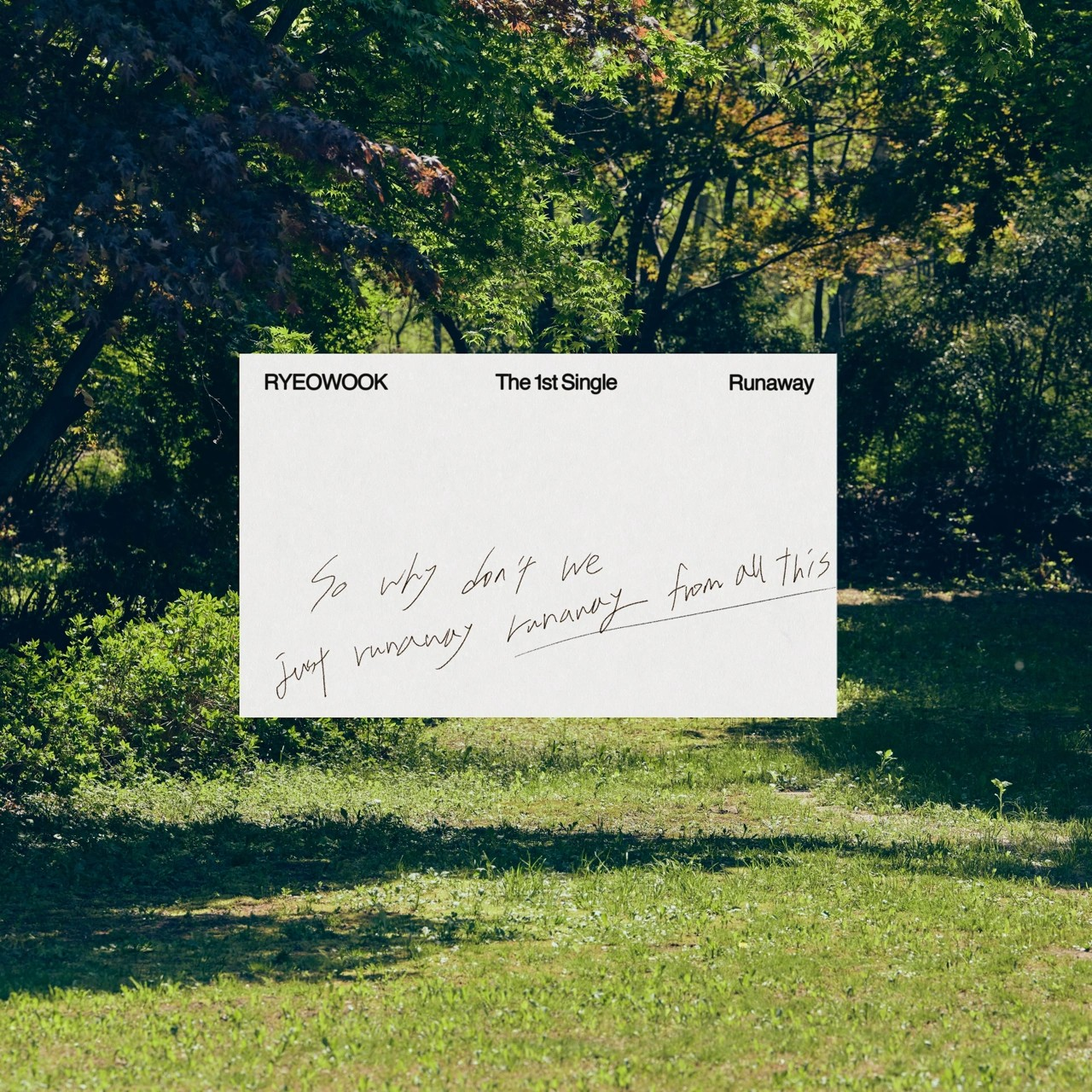 Runaway (Ryeowook Solo)