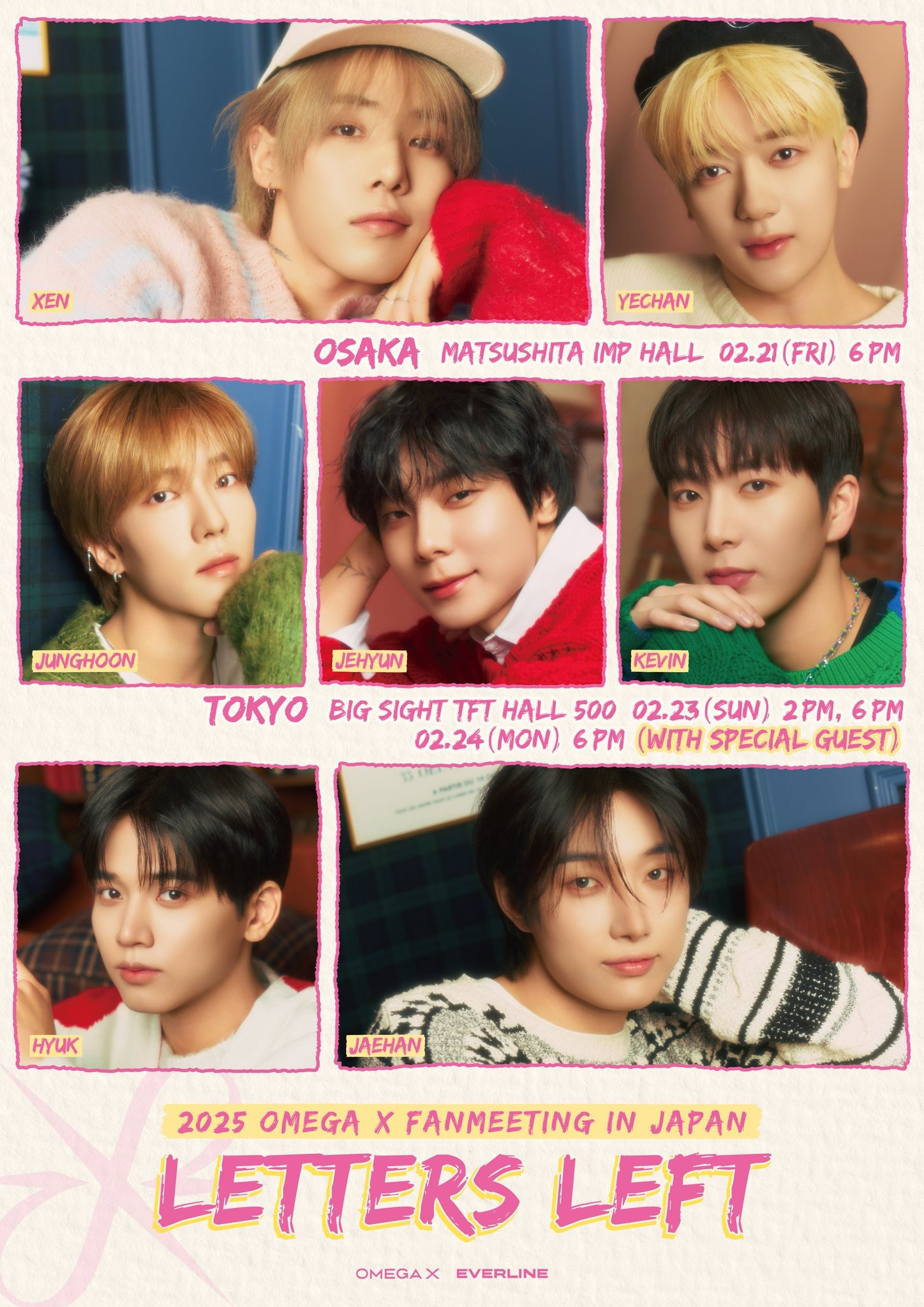2025 Fanmeeting in Japan - Letters Left