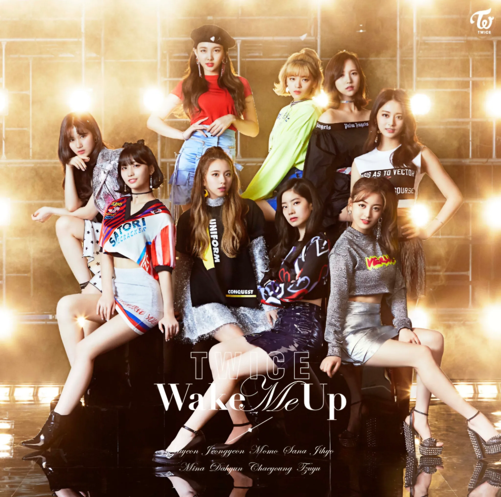 TWICE Wake Me Up クリアカード TWICE 