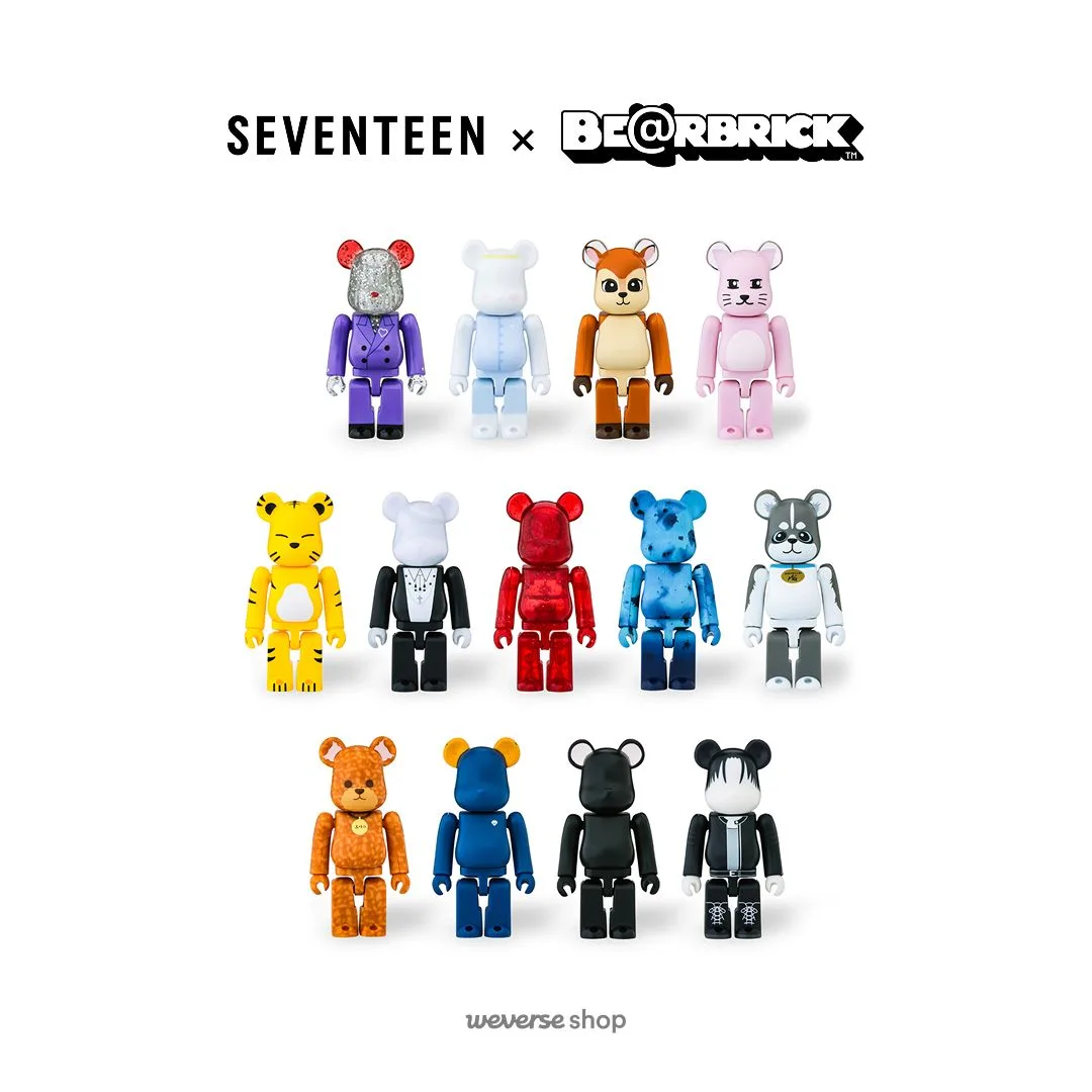 BE@RBRICK x SEVENTEEN Brand Collaboration