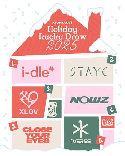 Kpop Nara 2025 Holiday Lucky Draw Event