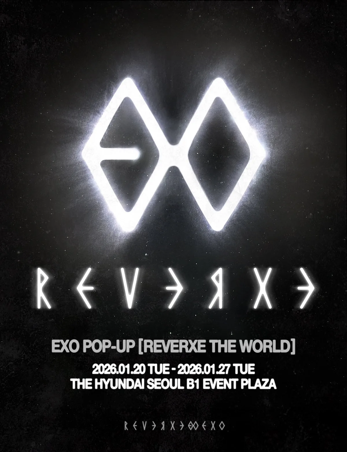 EXO POP-UP [REVERXE] + [REVERXE THE WORLD]