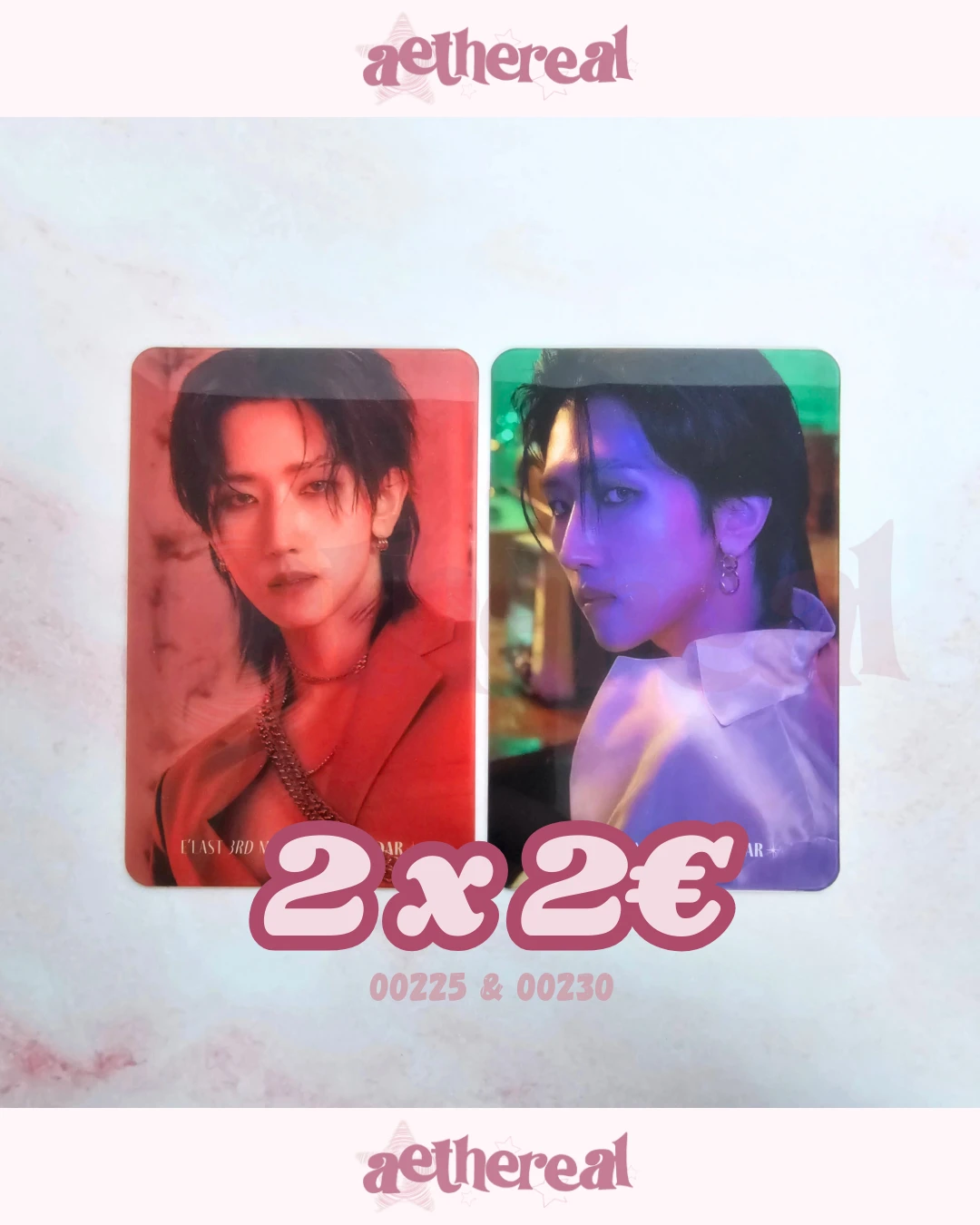 E’last baekgyeul roar album photocards listing photo 1
