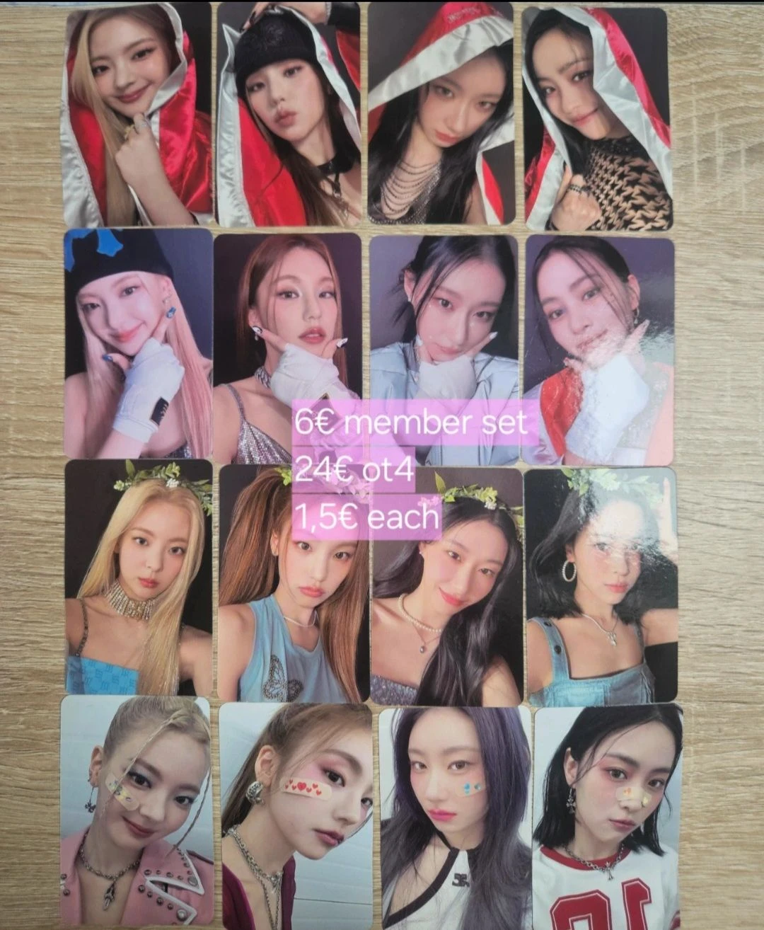 Itzy Kill My Doubt Photocards Set listing photo 1