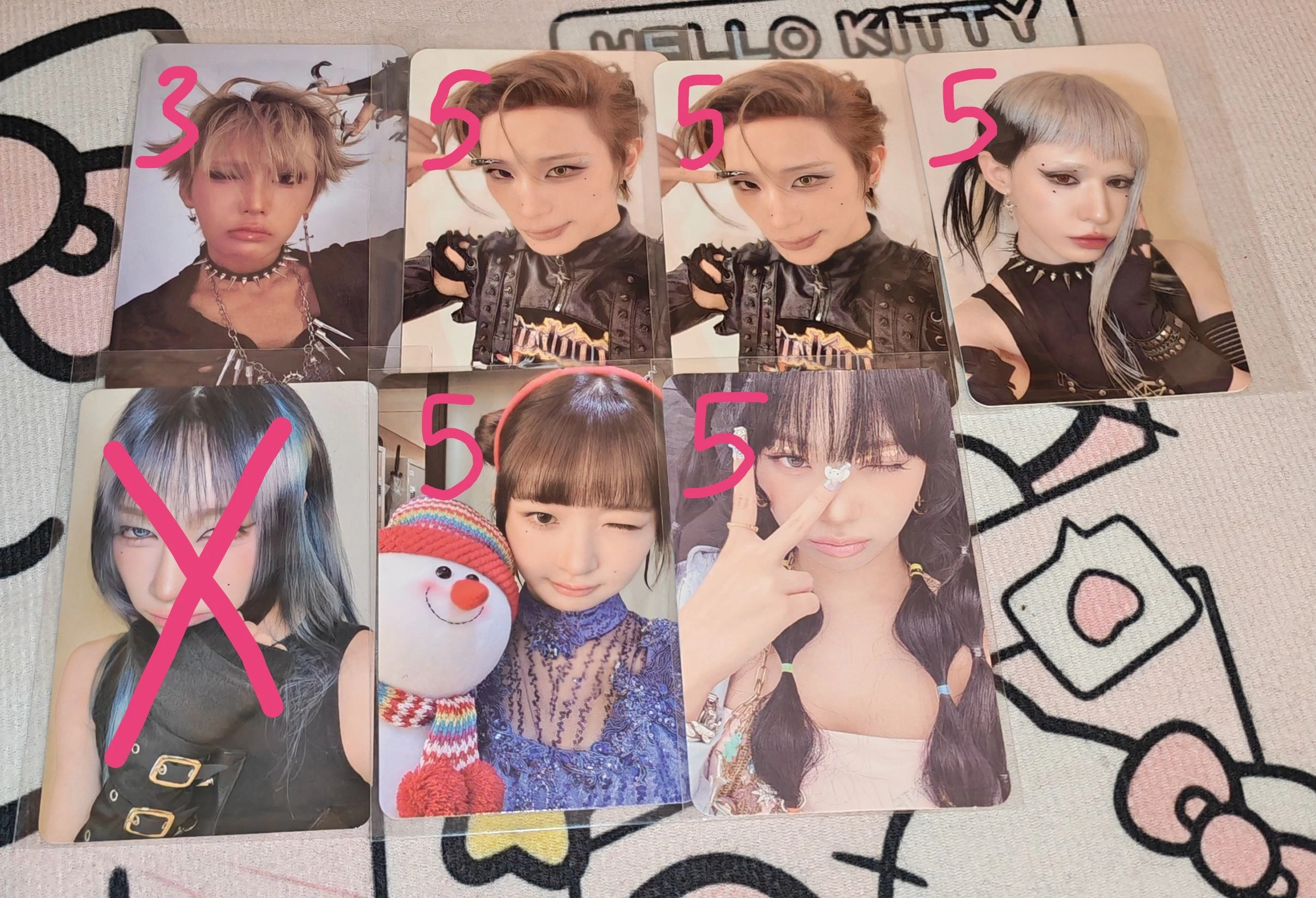 xlov ive and le sserafim photocards listing photo 1