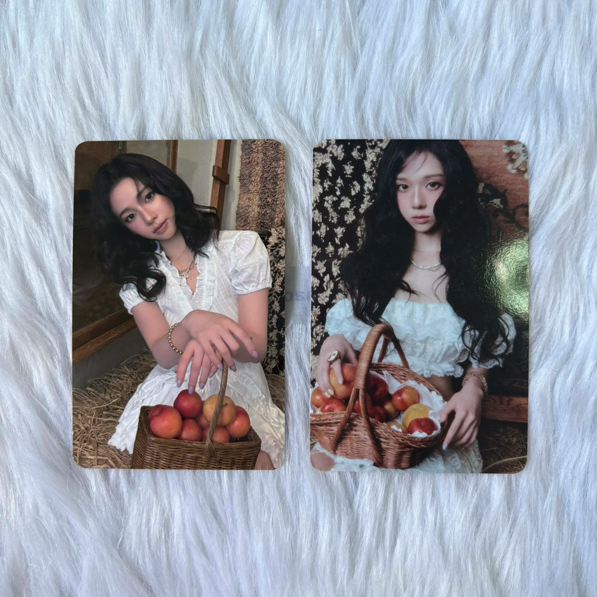 aespa Karina and Winter 2026 Season's Greeting Random Trading Card Photocard Set listing photo 1