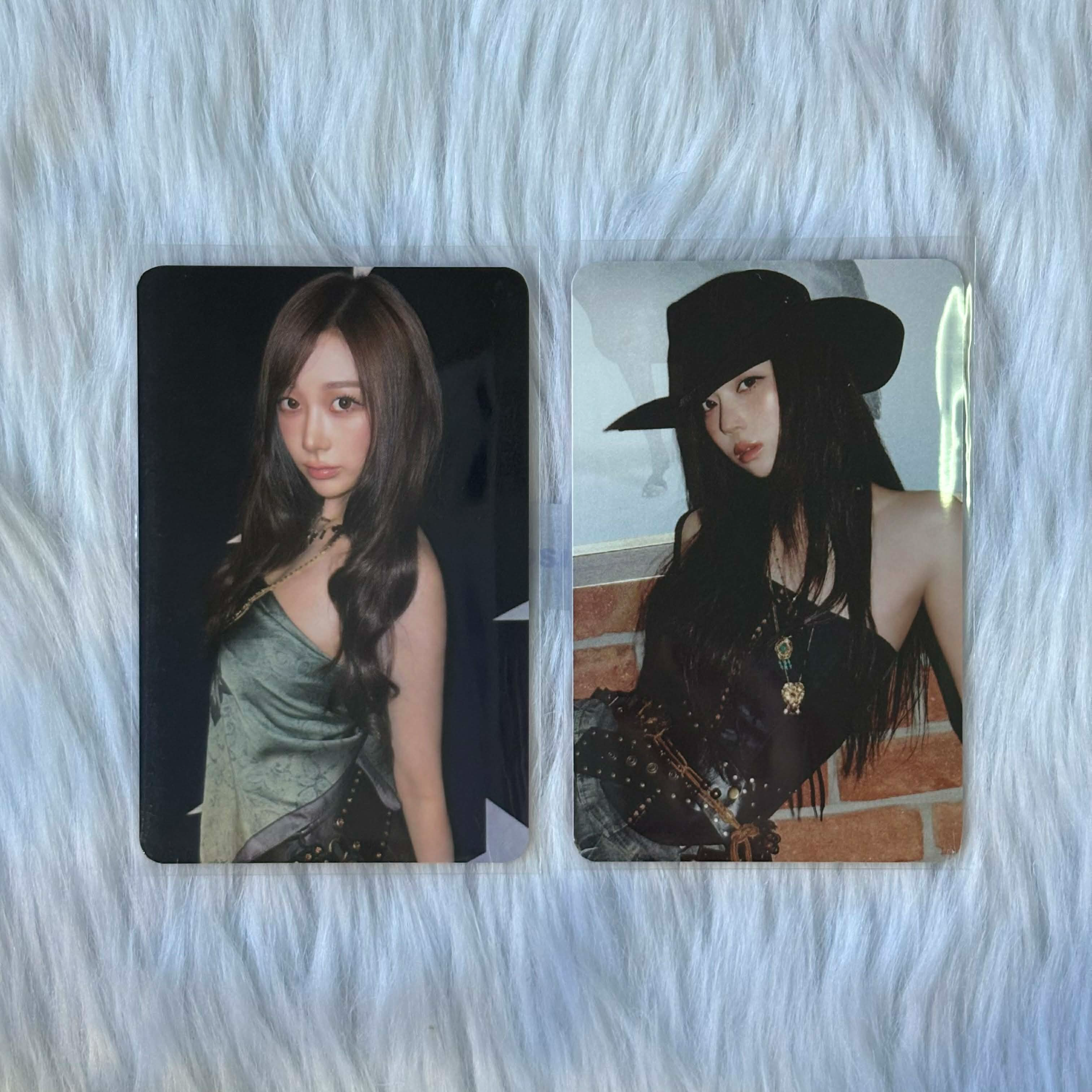 aespa Giselle and Winter 2026 Season's Greeting Random Trading Card Photocard Set 5 listing photo 1