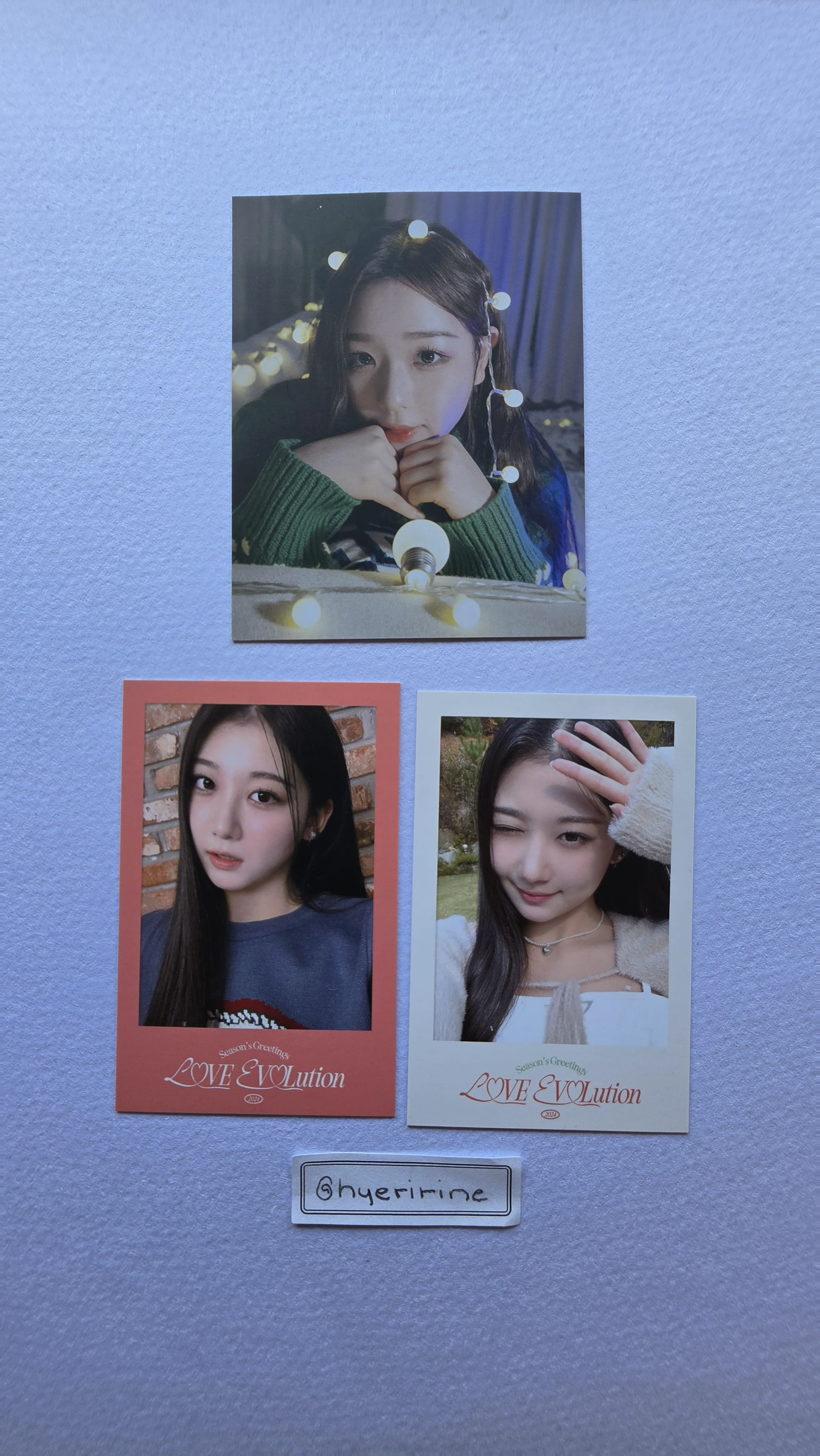 2024 Season Greetings LOVE EVOLution Chaeyeon + Kaede listing photo 1