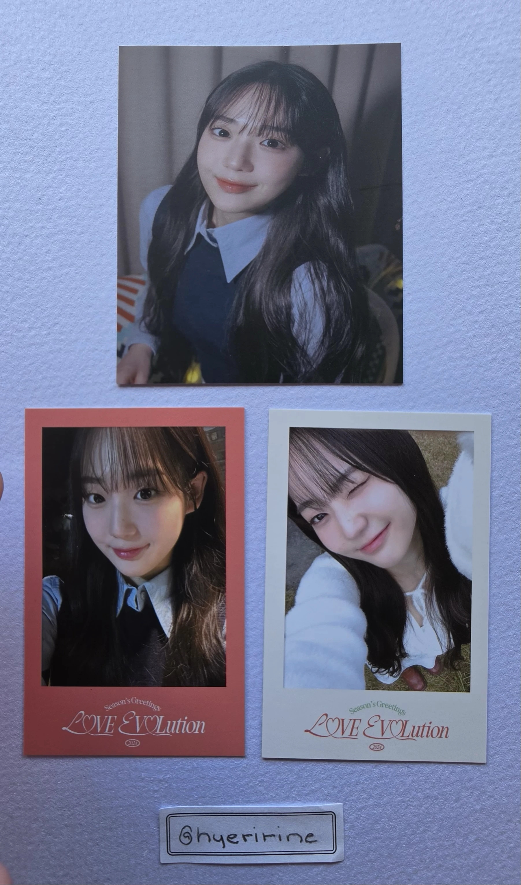 2024 Season Greetings LOVE EVOLution Seoyeon Set listing photo 1