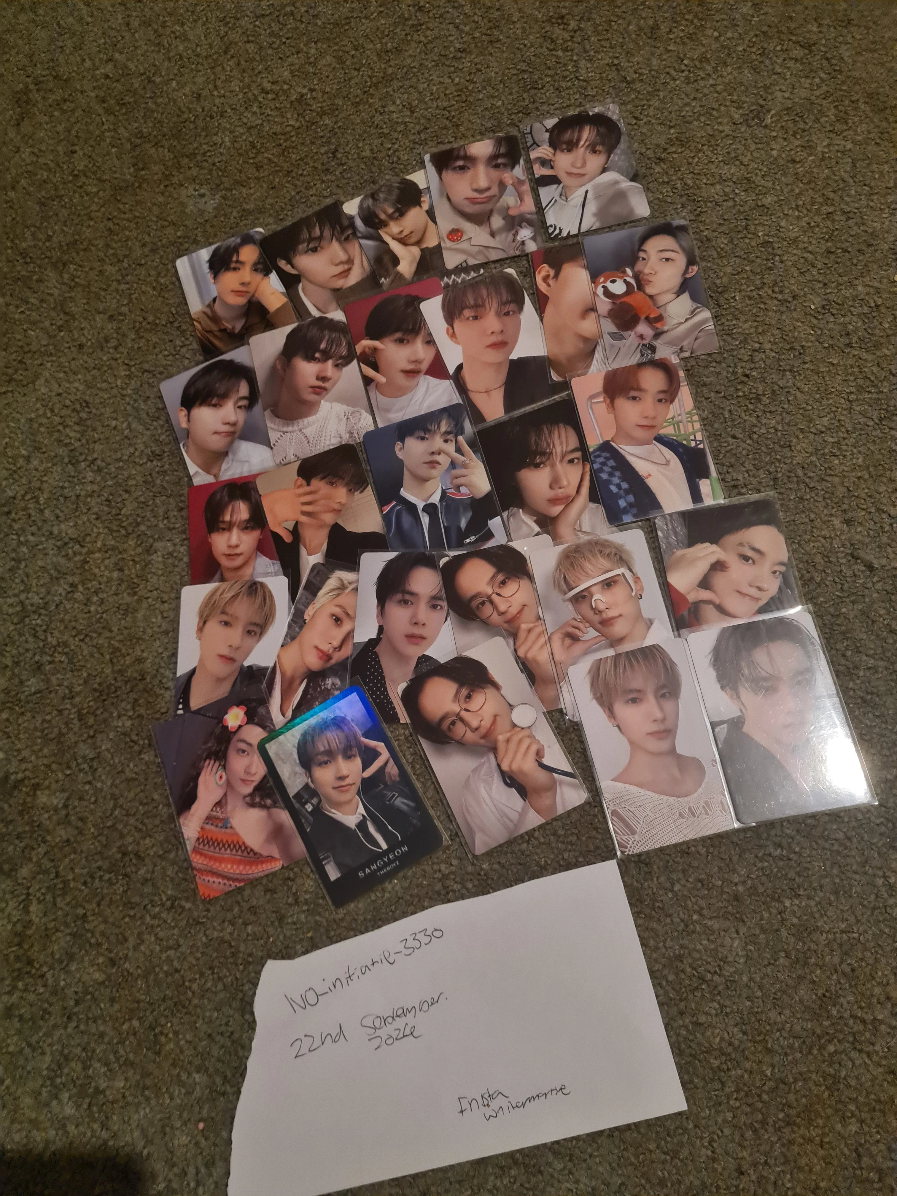 Boyz concert cards bundle listing photo 1