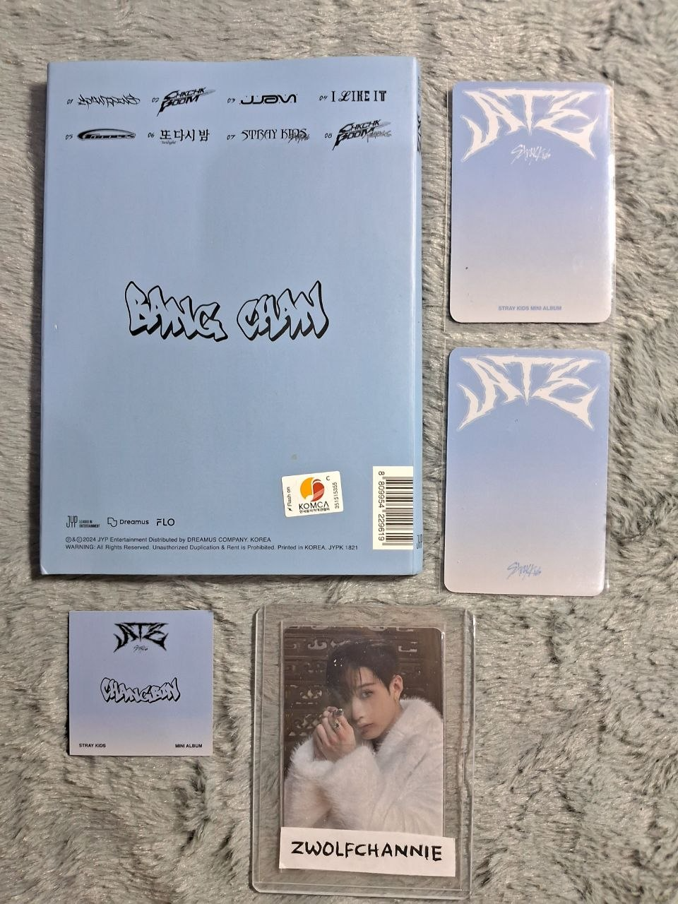 Foto iklan STRAY KIDS ATE ACCORDION VER. BANG CHAN SET ke-2