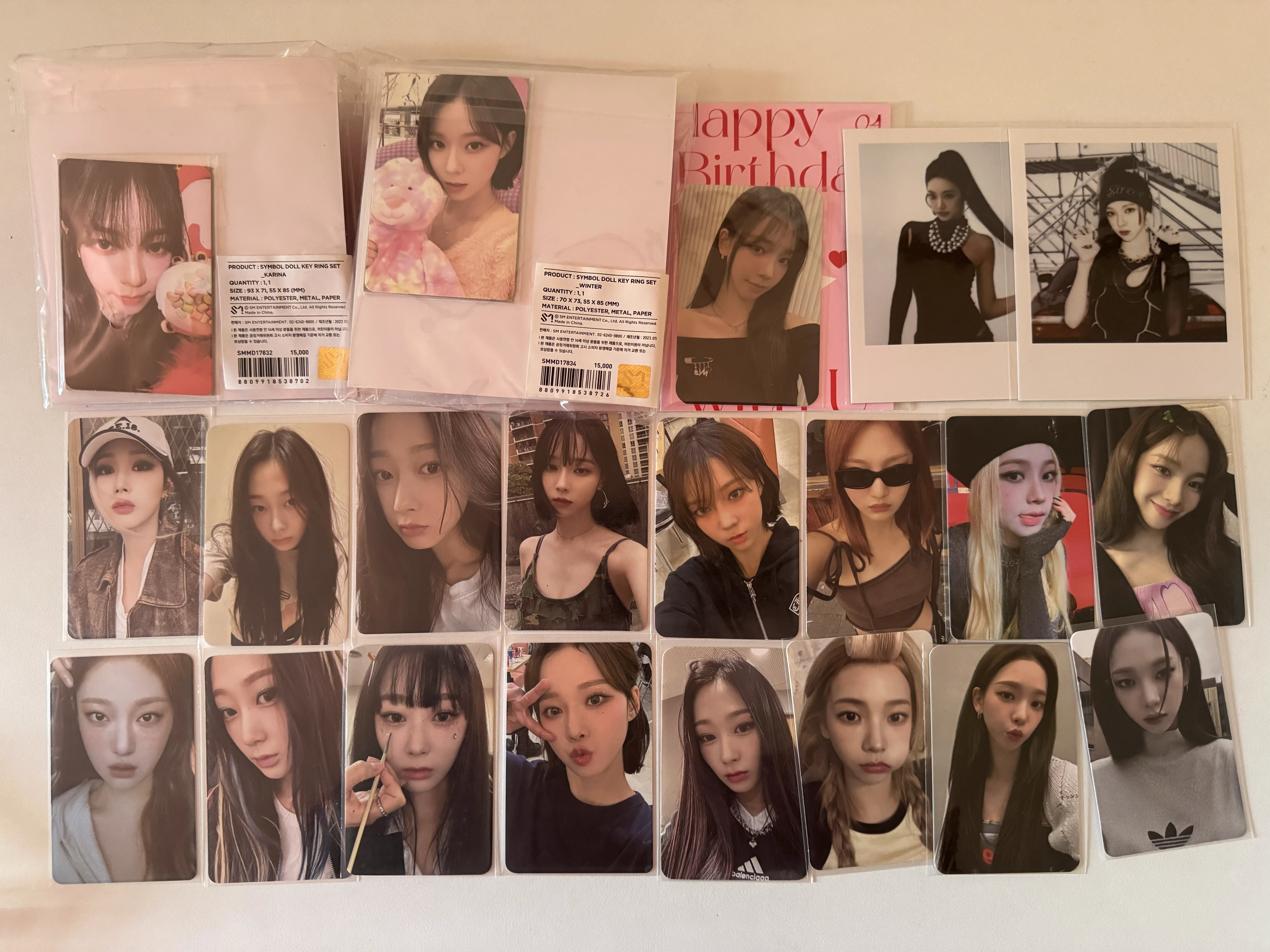 aespa photocard set listing photo 1