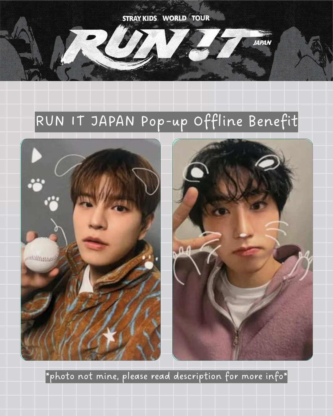 RUN IT JAPAN Pop-up Offline Benefit (SeungSung) listing photo 1