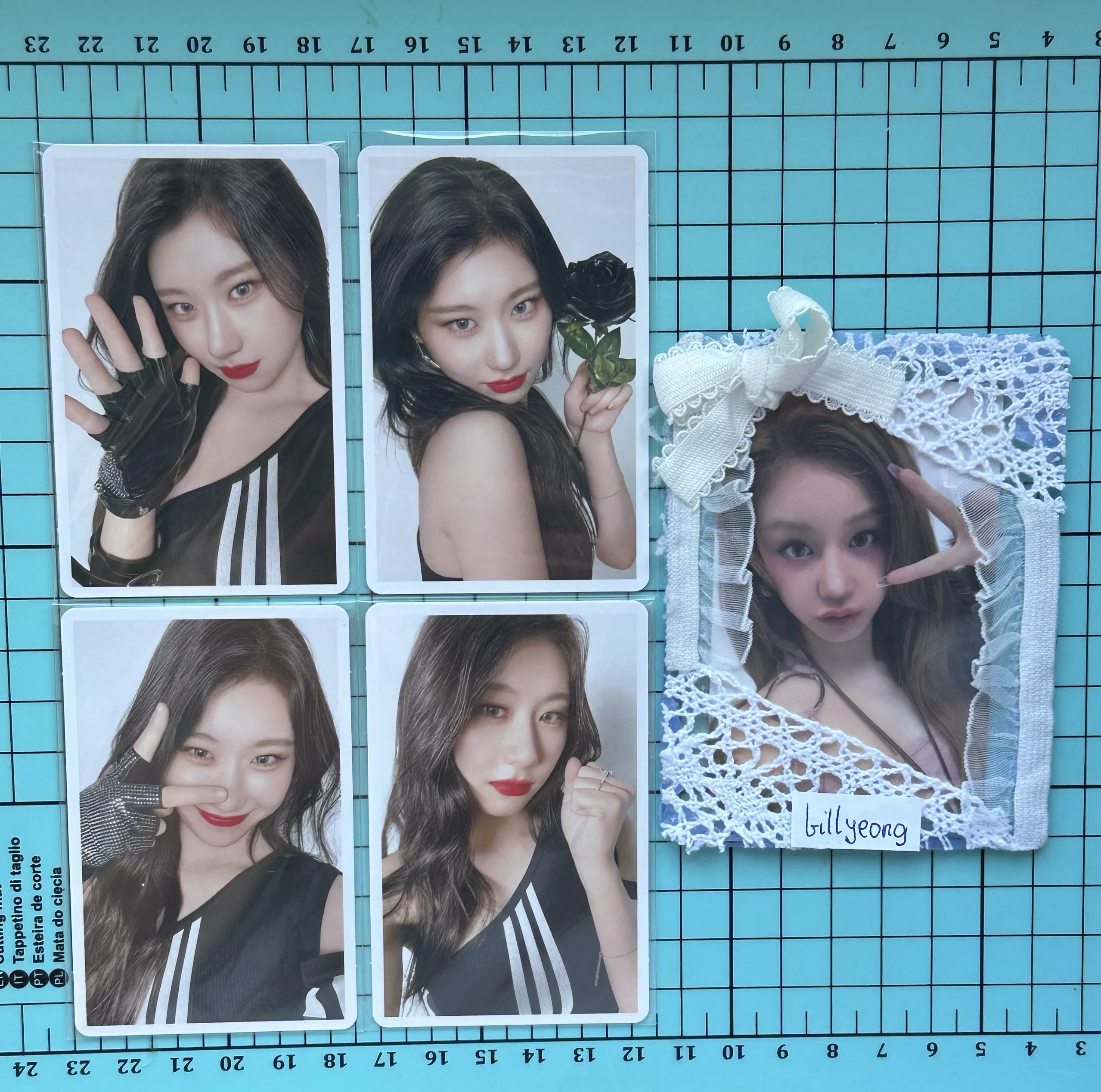 chaeryeong blah blah blah photocards listing photo 1