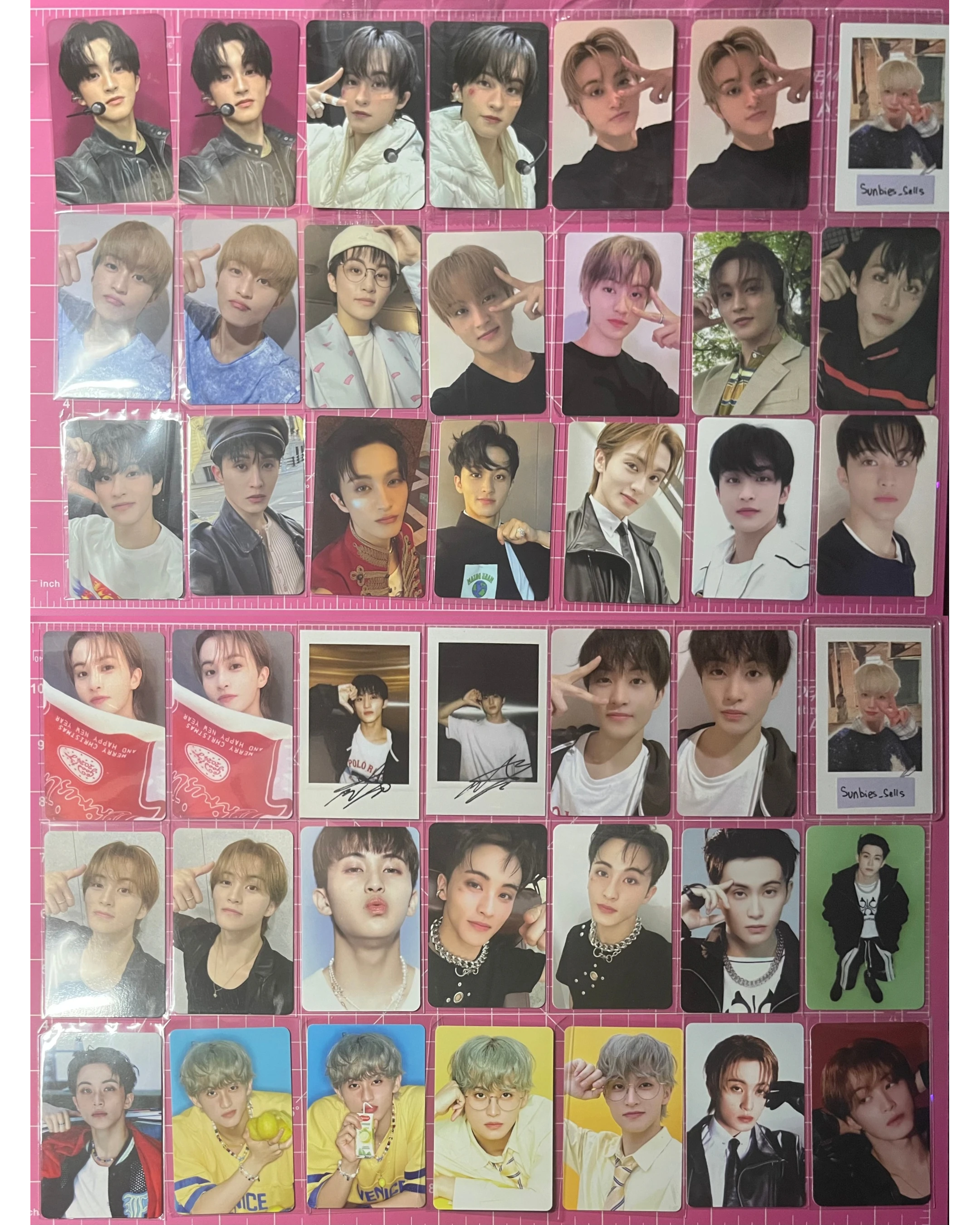 Mark lee photocard set listing photo 1