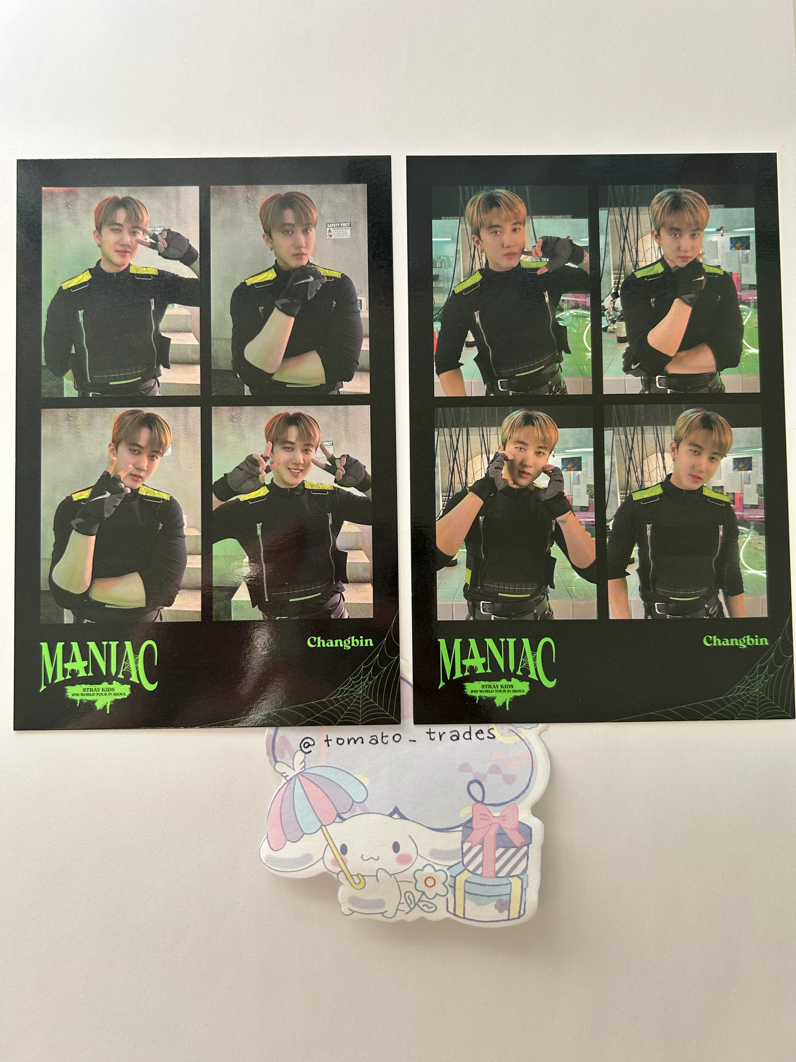 Changbin 4 Cut Photo Set listing photo 1