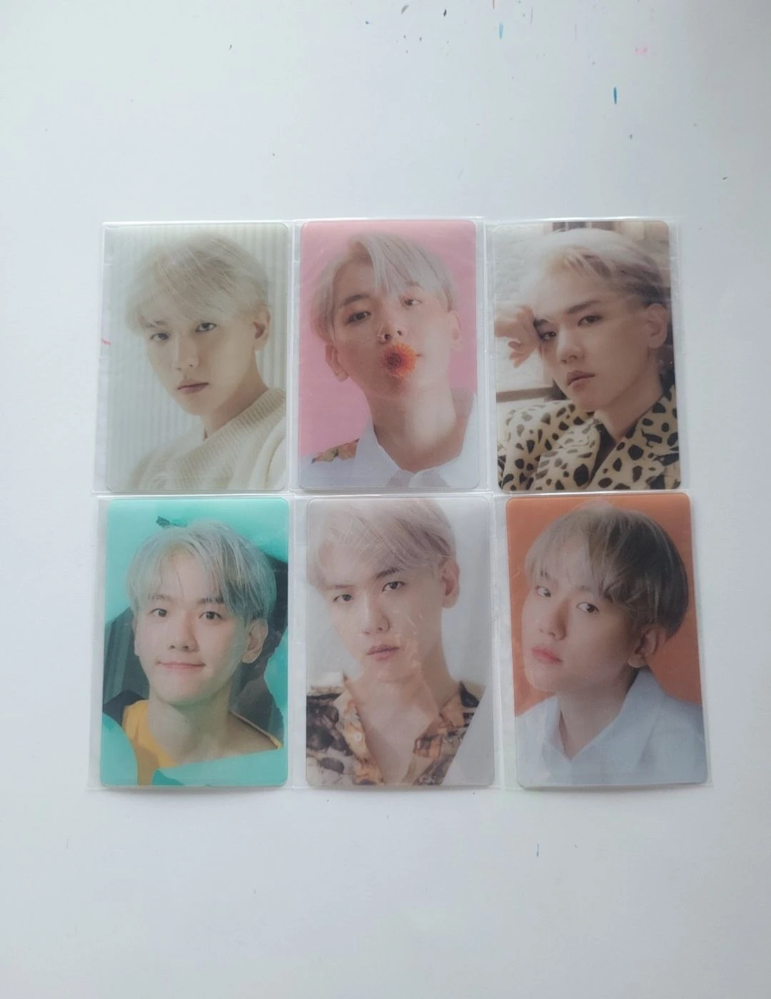Baekhyun Japan Album Purchase Benefit Set listing photo 1