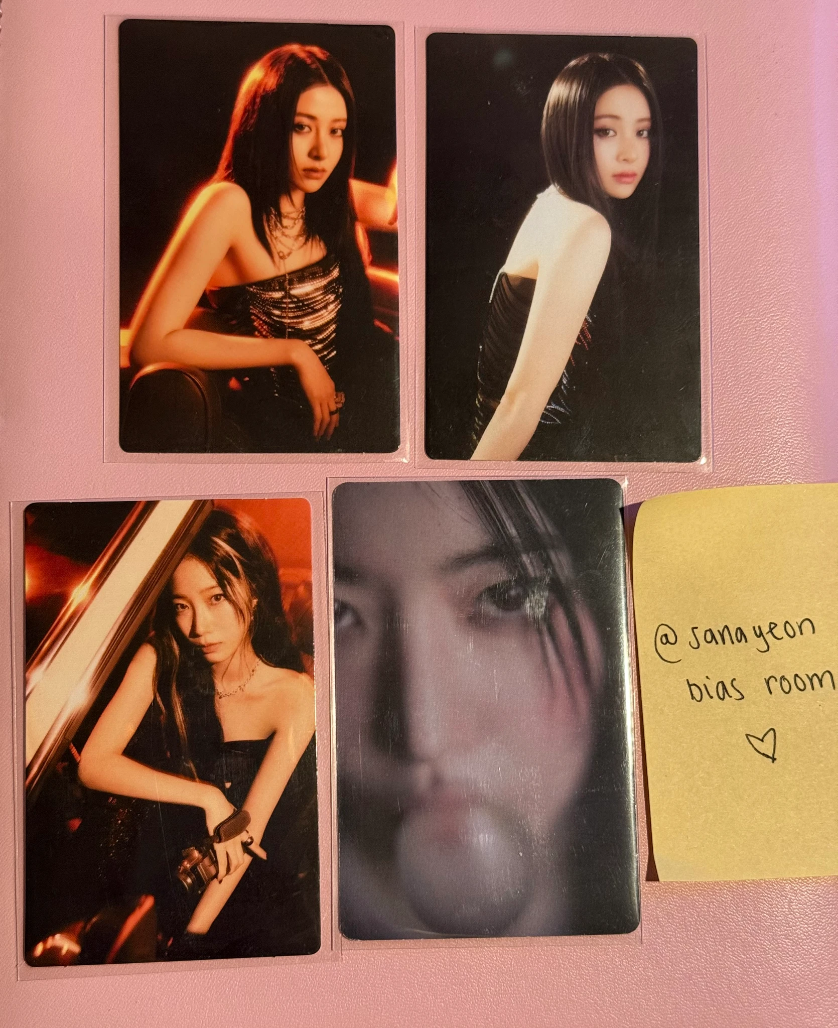 le sserafim concept card pc set listing photo 1