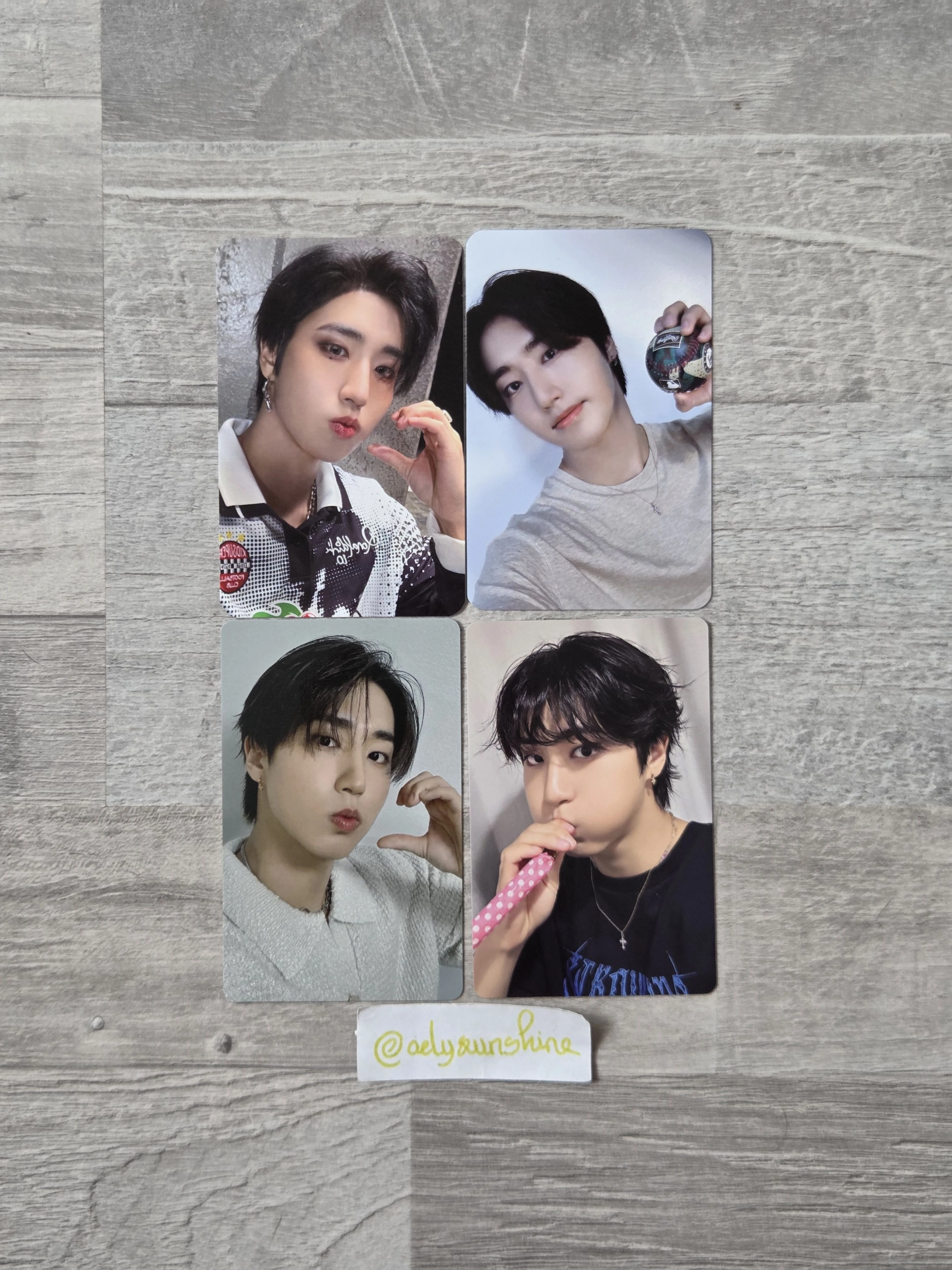 Stray Kids Han Karma pob set listing photo 1