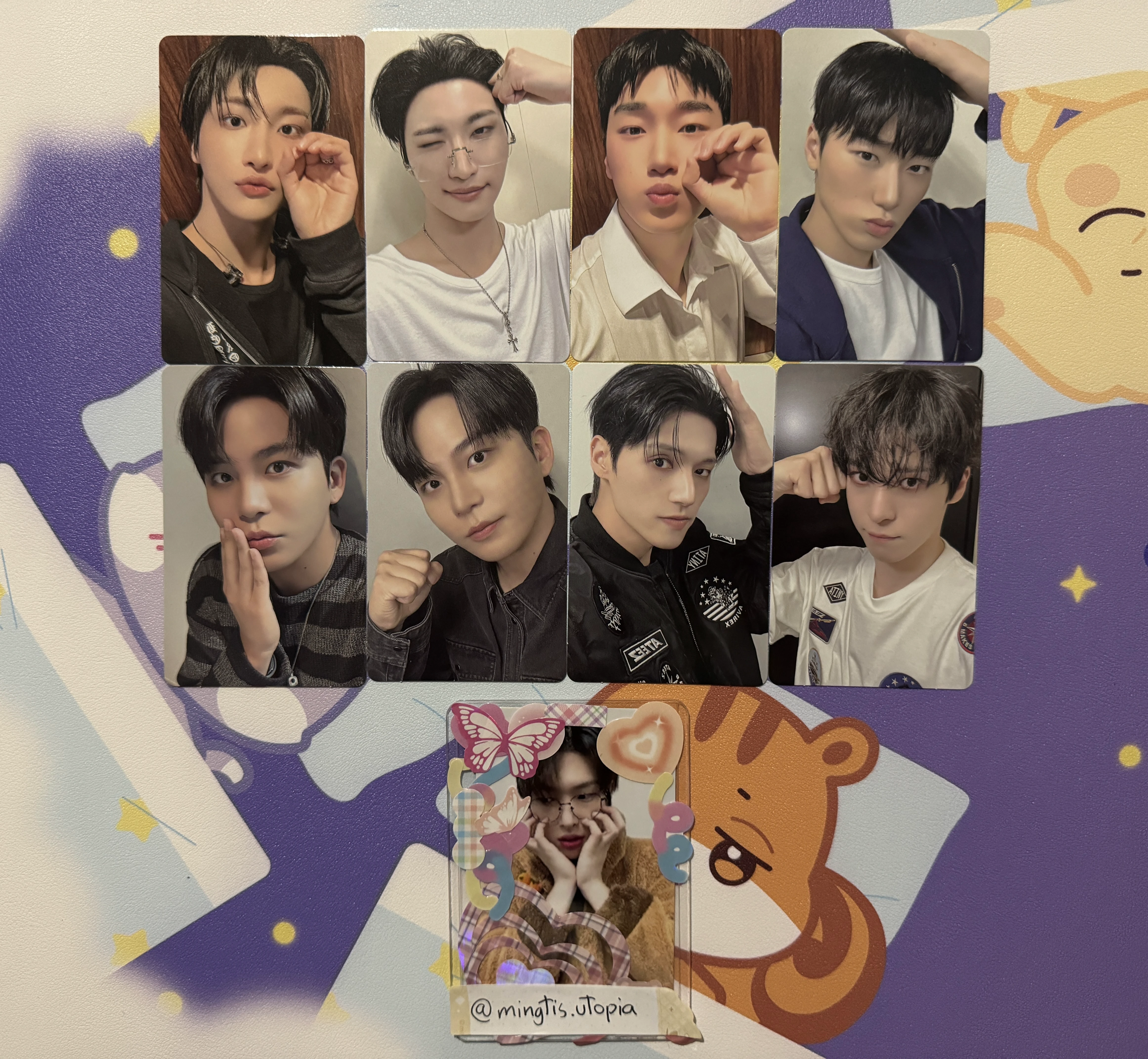 ATEEZ 8room Trading Photocards (A version) listing photo 1