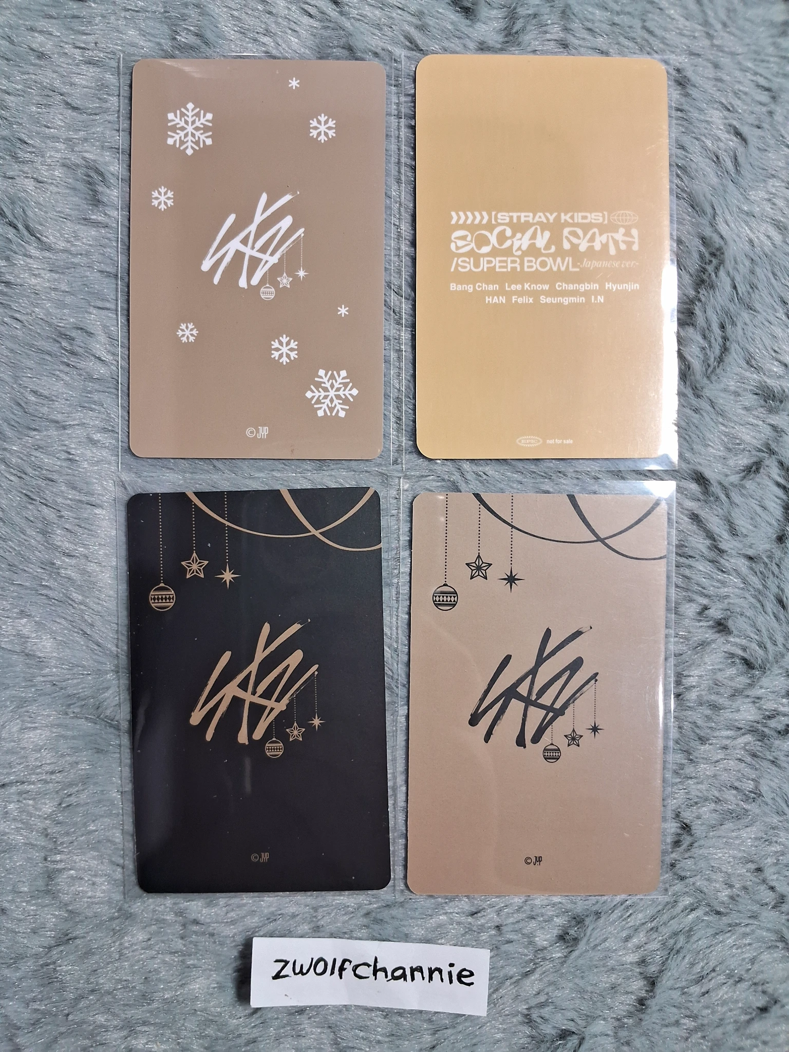 STRAY KIDS Bang Chan X-MAS Set listing photo 2