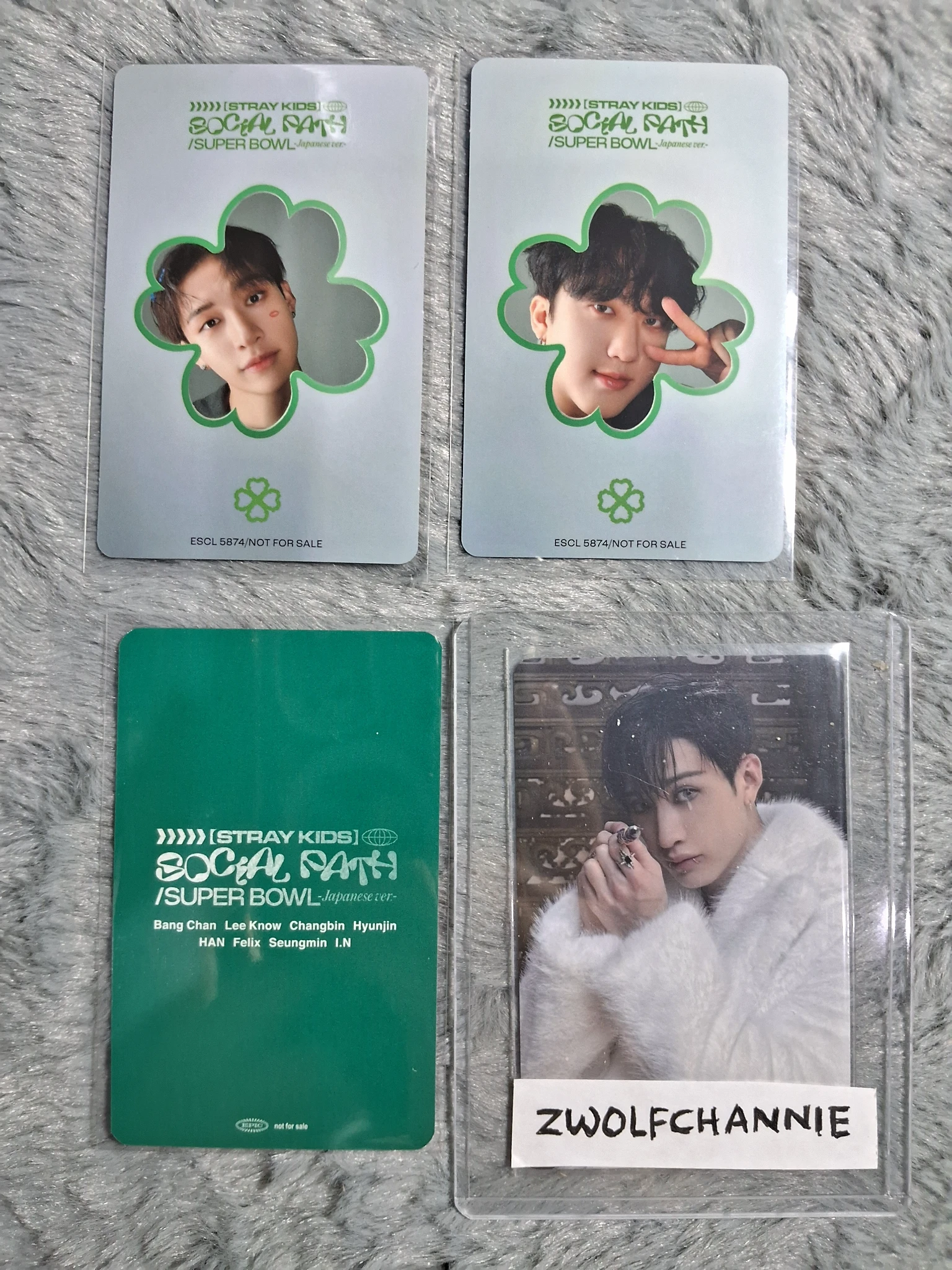 STRAY KIDS Bang Chan Changbin SOCIAL PATH Binchan Set listing photo 2