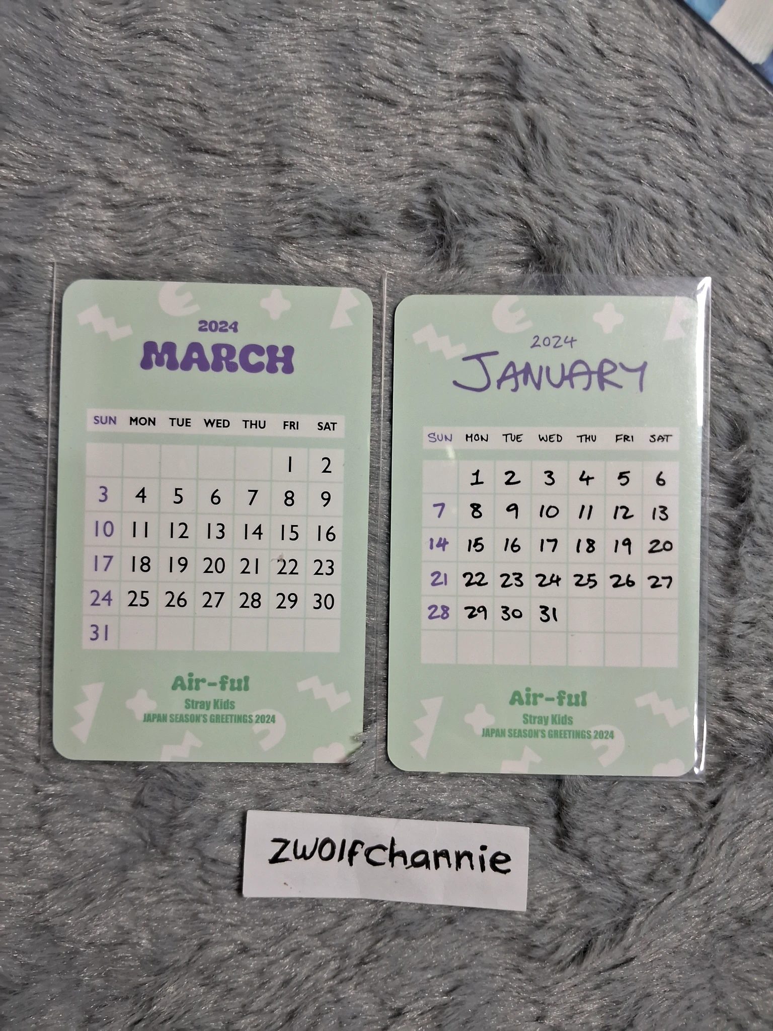 STRAY KIDS Bang Chan Changbin Binchan SG'23 Set listing photo 2