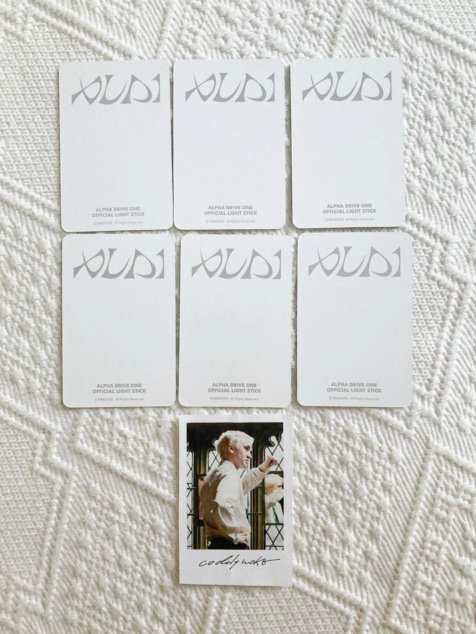ald1 alpha drive one lightstick photocards; listing photo 2