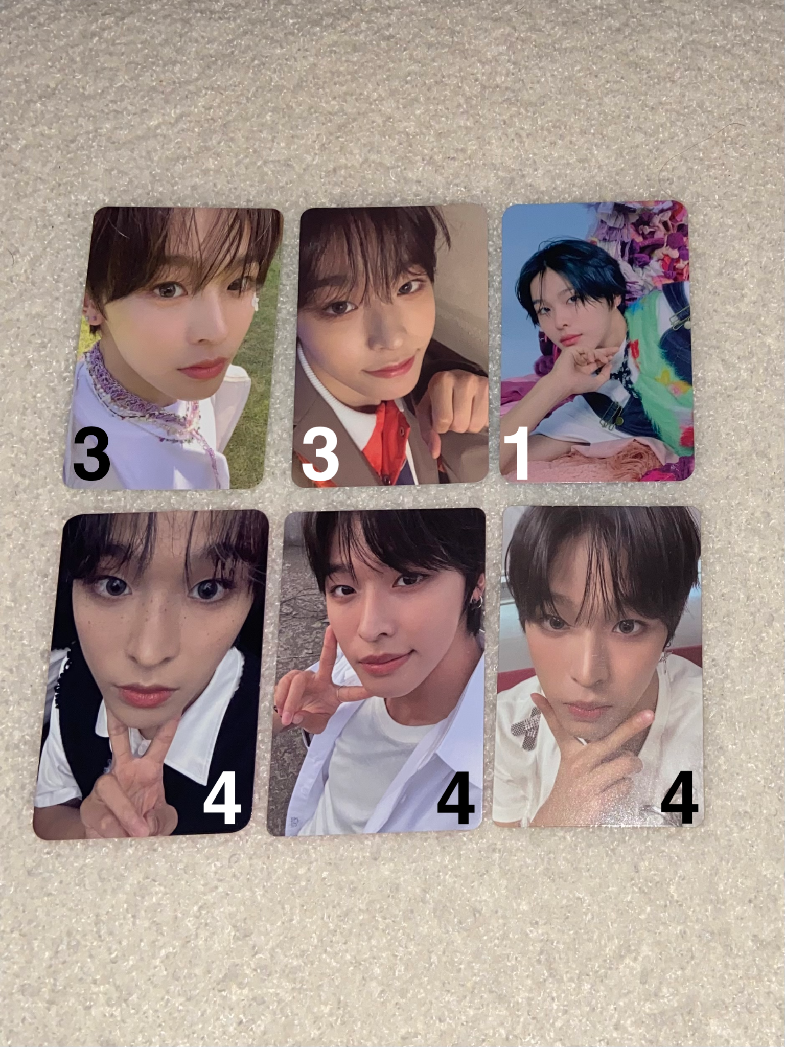 nct wish riku pc set listing photo 2