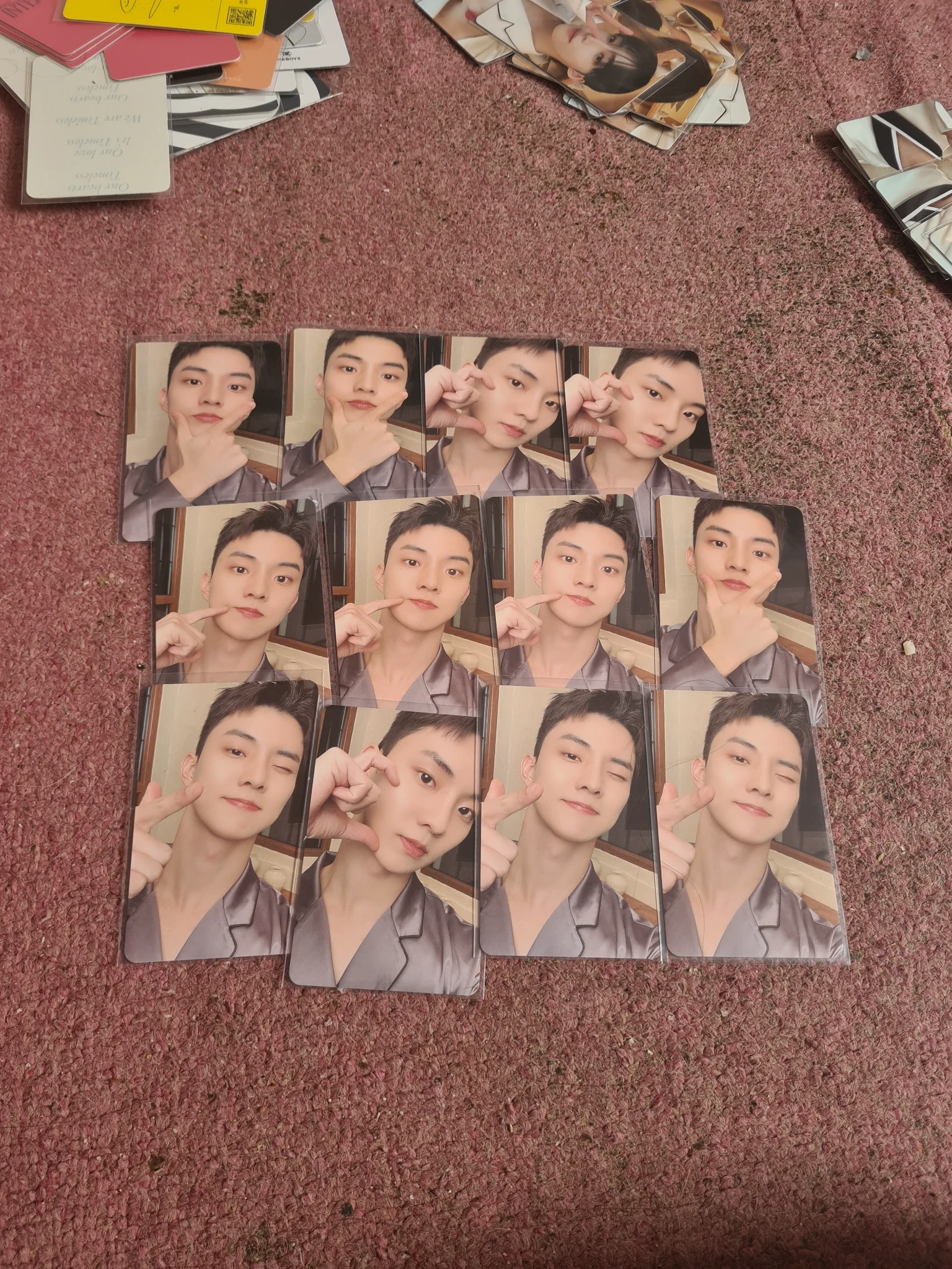 Boyz fanclub cards  listing photo 3