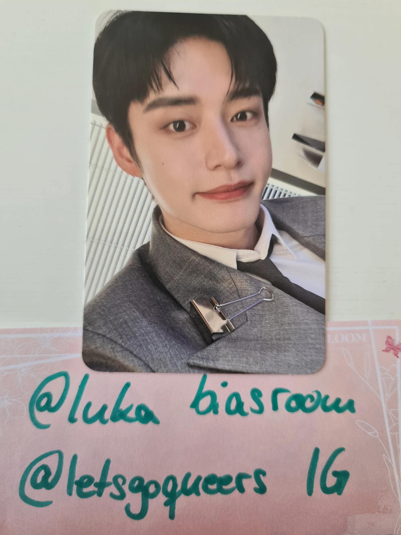 ZEROBASEONE Jiwoong ZEROBASEONE - Jiwoong - You had me at HELLO Album album photocard poca album zerose version listing photo 1