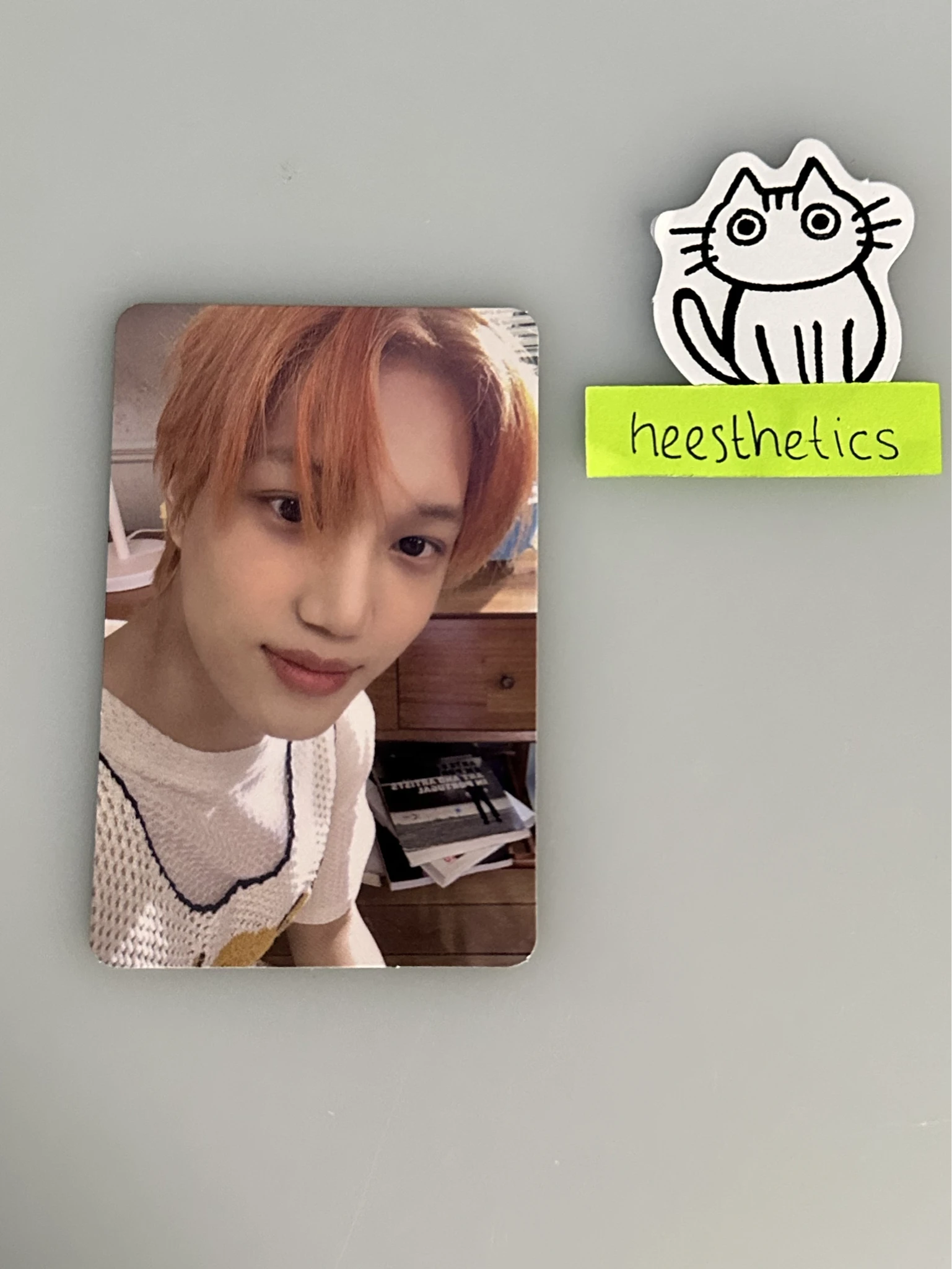 EXO Kai EXO - Kai - Don't Fight the Feeling Album EXO Kai DFTF Don't Fight the Feeling korean album album photocard listing photo 1
