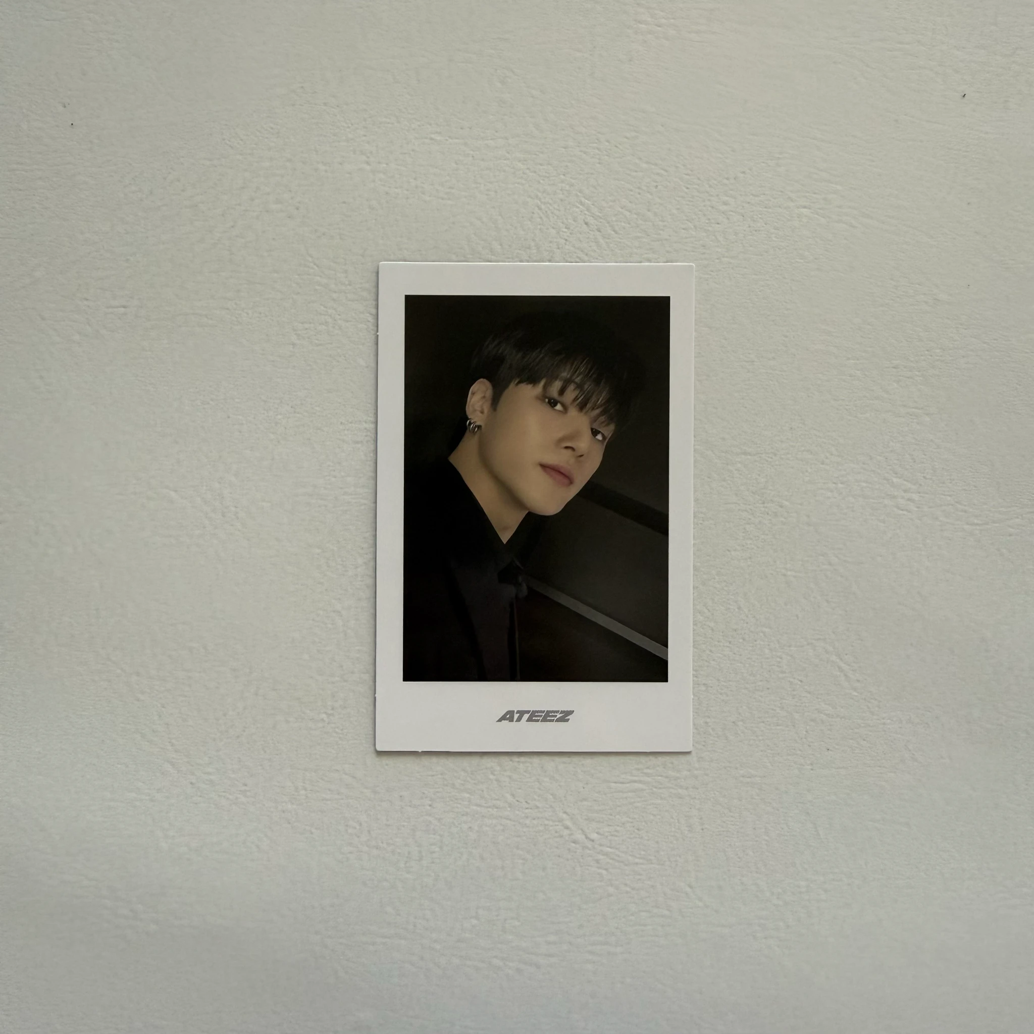 ATEEZ Wooyoung ATEEZ - Wooyoung - Golden Hour : Part.3 Album poca album polaroid listing photo 1