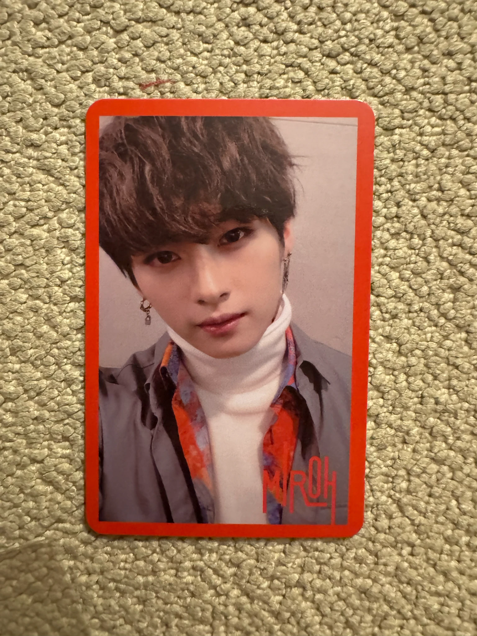 Stray Kids Lee Know Stray Kids - Lee Know - Clé 1: Miroh Album album photocard red border ver. listing photo 1