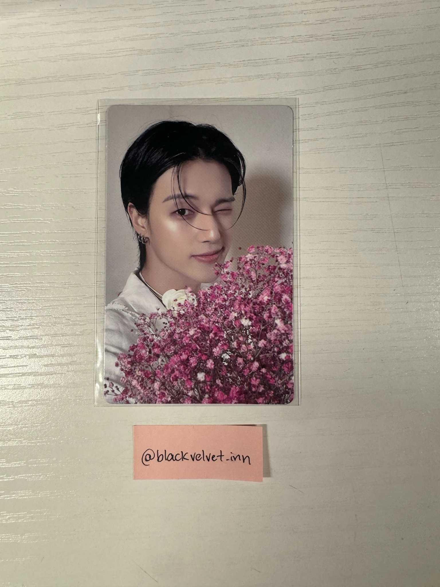ATEEZ Wooyoung ATEEZ - Wooyoung - Golden Hour : Part 2 Album pre-order benefit (pob) listing photo 1
