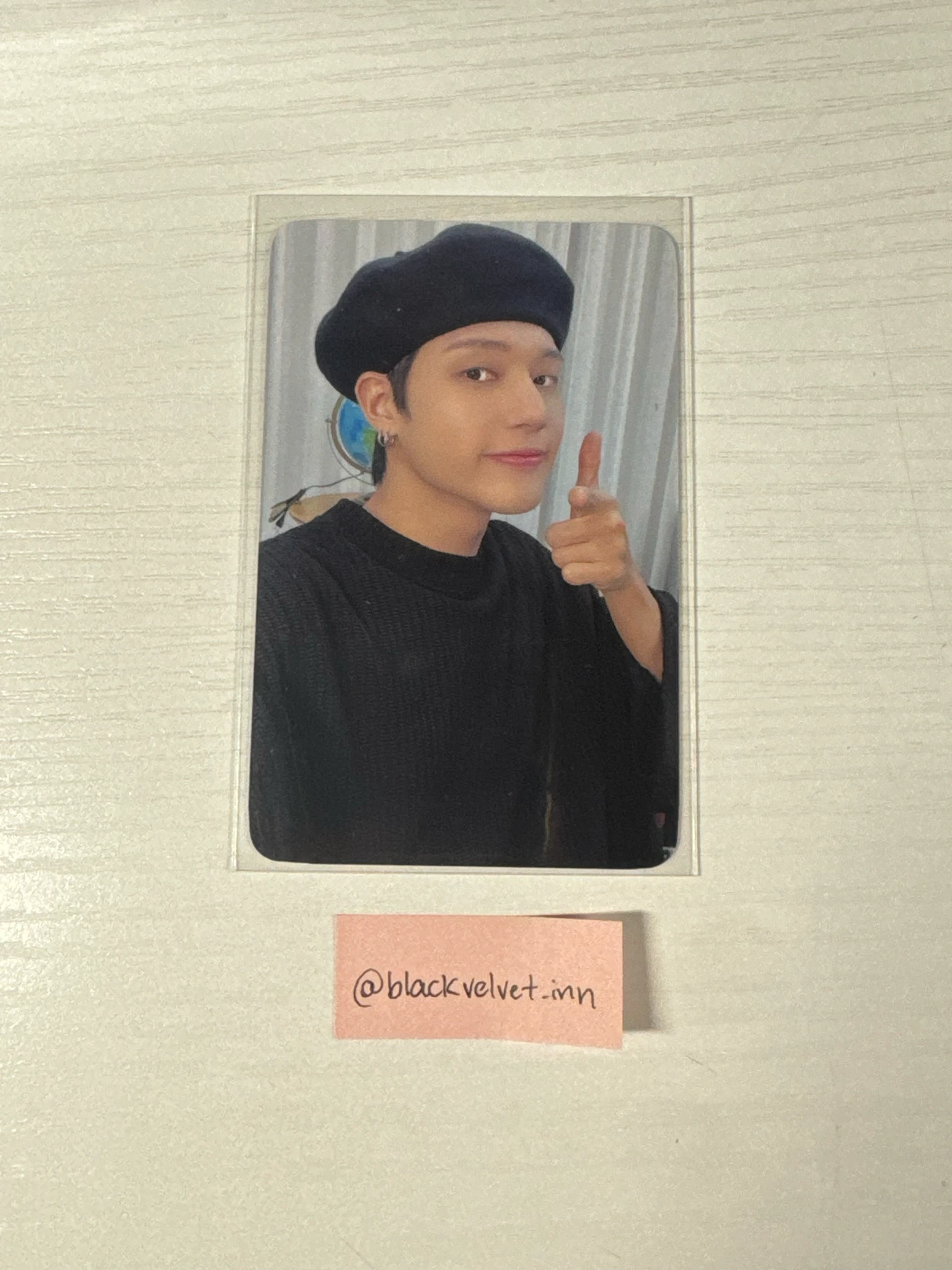ATEEZ Wooyoung ATEEZ - Wooyoung - ZERO : FEVER Part.3 Album everline video call/fancall round 3 listing photo 1