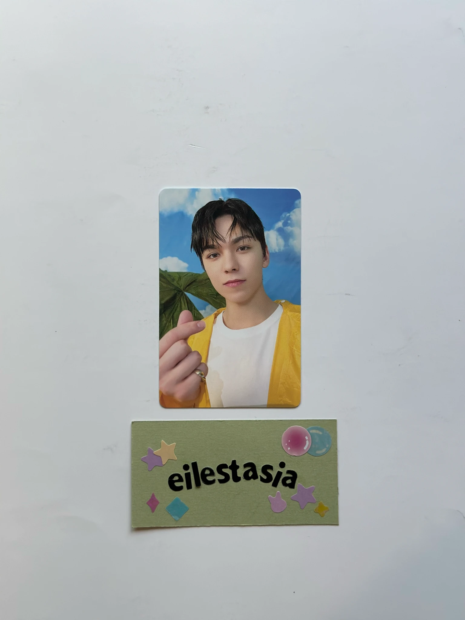 SEVENTEEN Vernon SEVENTEEN - Vernon - Seventeenth Heaven Album album photocard carat version listing photo 1