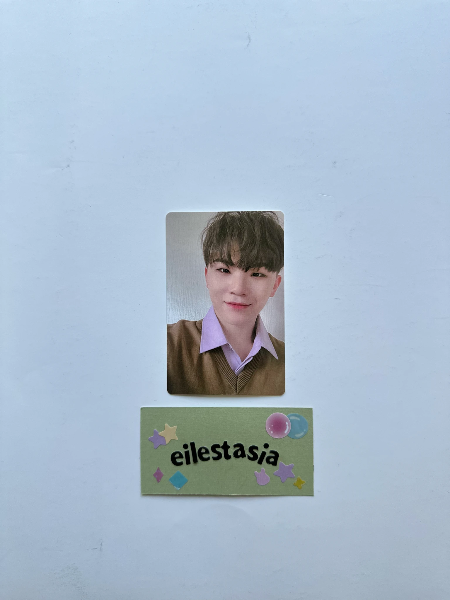 SEVENTEEN Woozi SEVENTEEN - Woozi - An Ode Album album photocard the poet version listing photo 1