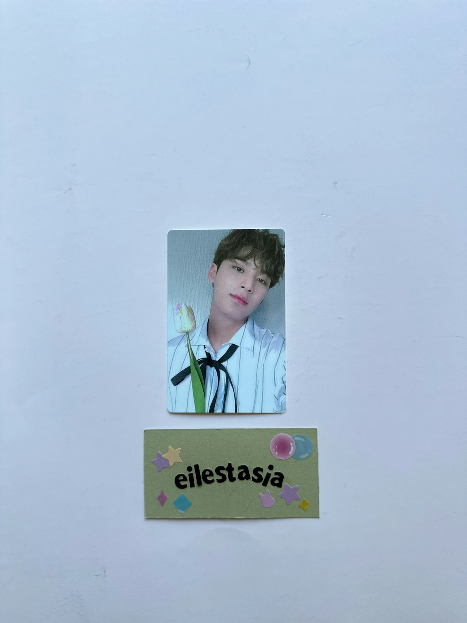 SEVENTEEN Mingyu SEVENTEEN - Mingyu - An Ode Album album photocard the poet version white back listing photo 1