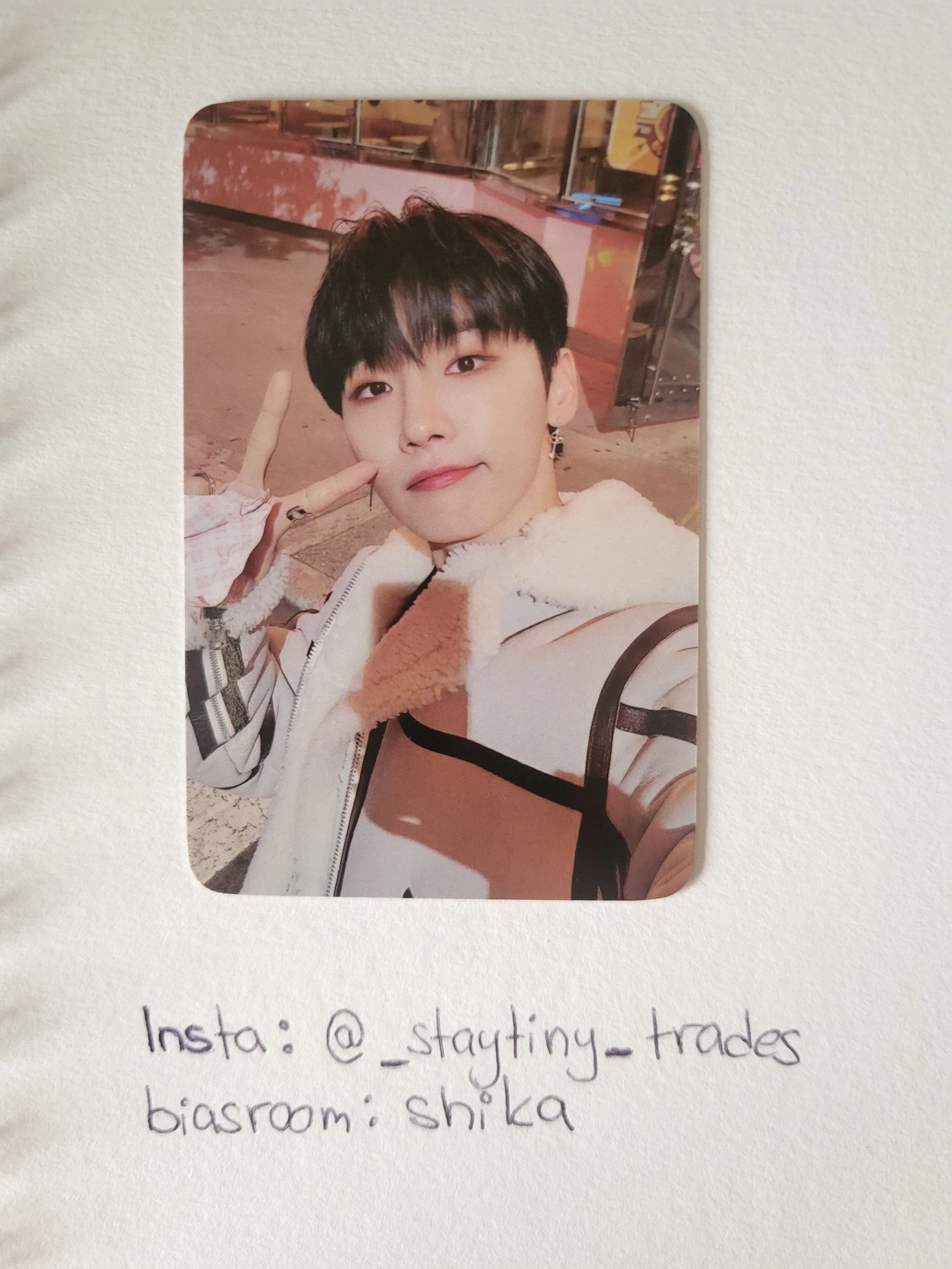 AB6IX Woong AB6IX - Woong - SALUTE : A NEW HOPE Album album photocard hope version listing photo 1