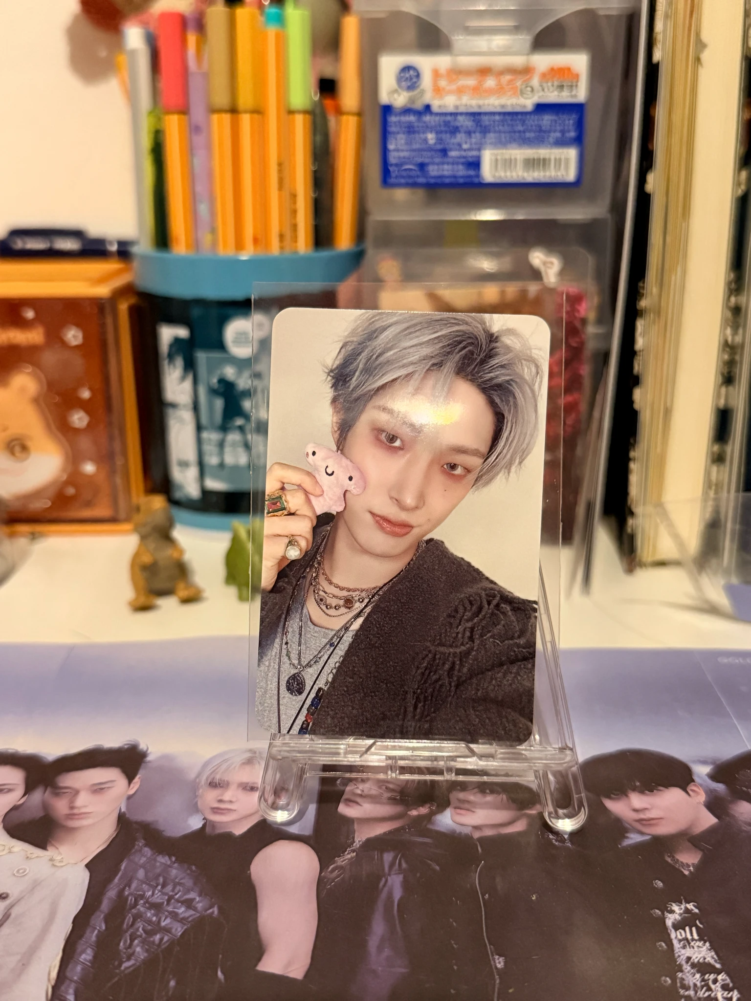 ATEEZ Mingi ATEEZ - Mingi - GOLDEN HOUR : Part.5 Album pob (pre-order benefit) makestar listing photo 1