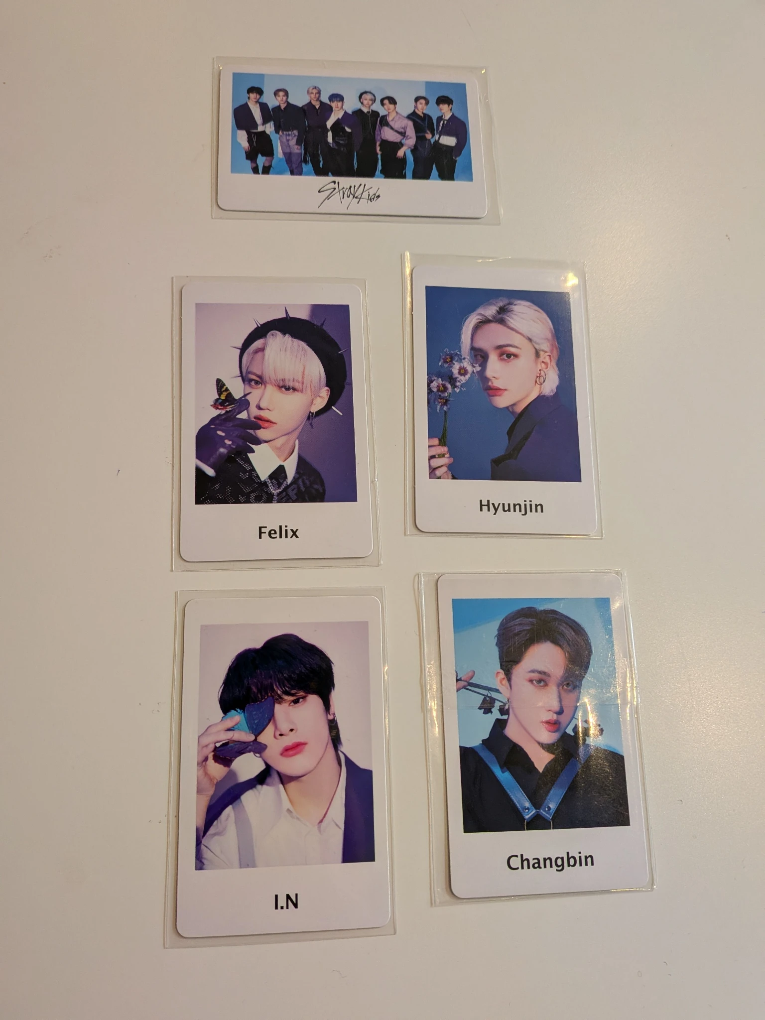 Stray Kids Hyunjin Stray Kids - Hyunjin - Maniac World Tour Event merch photocard polaroid set polaroid A version japan listing photo 1
