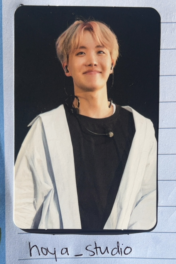 BTS j-hope BTS - j-hope - The Wings Tour - The Final Event DVD ver. photocard listing photo 1