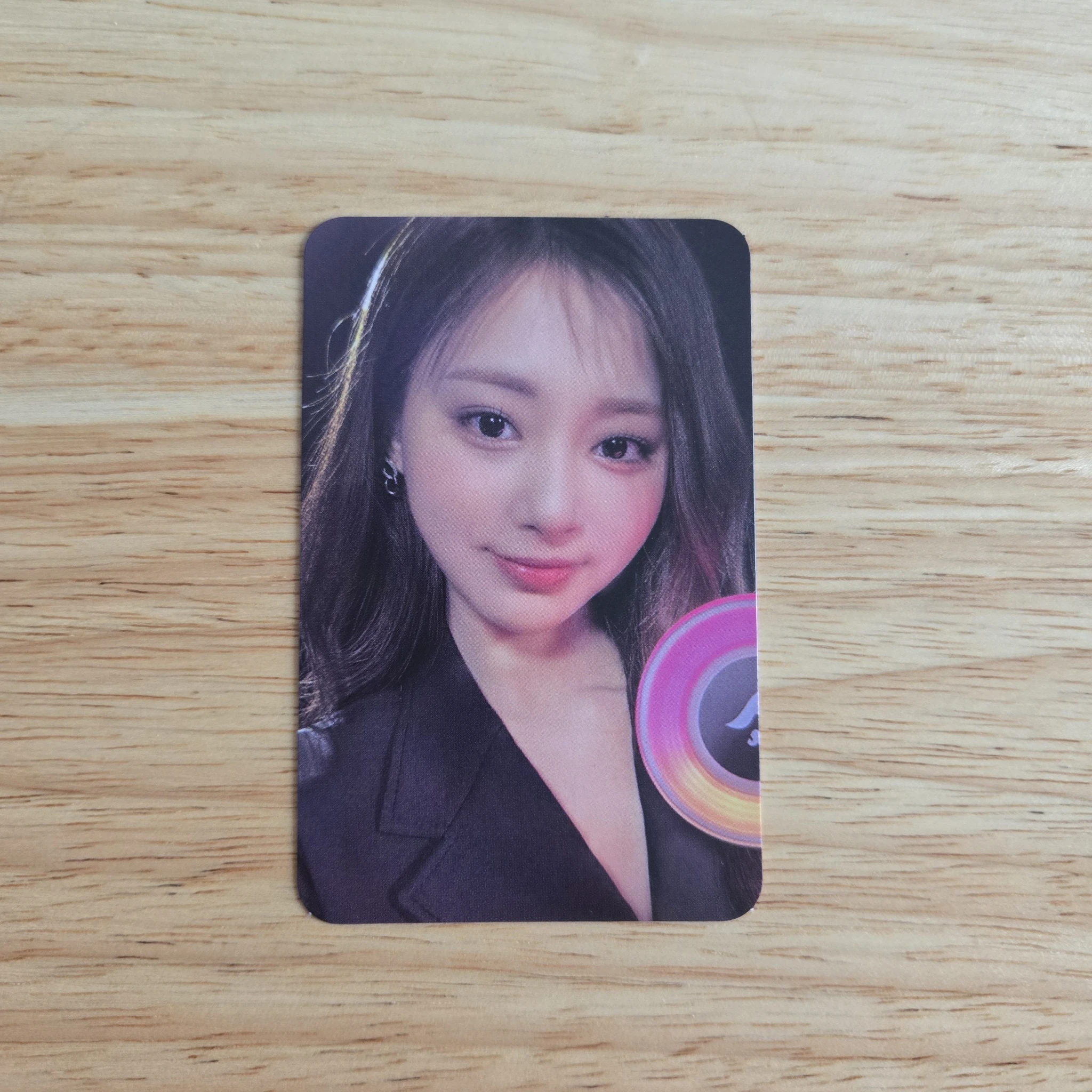 TWICE Tzuyu TWICE - Tzuyu - TWICE Official Lightstick “Candybong ∞” (V3) Other lightstick photocard set pob (pre-order benefit) jyp shop listing photo 1